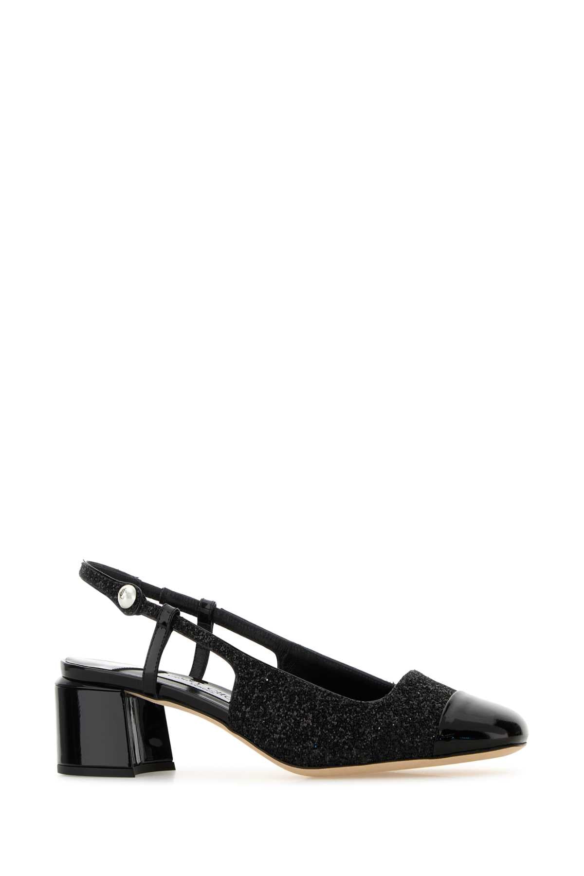 JIMMY CHOO ELISA SB 45 For Women Exterior: 100% Fabric Interior: 100% Leather Sole: Leather