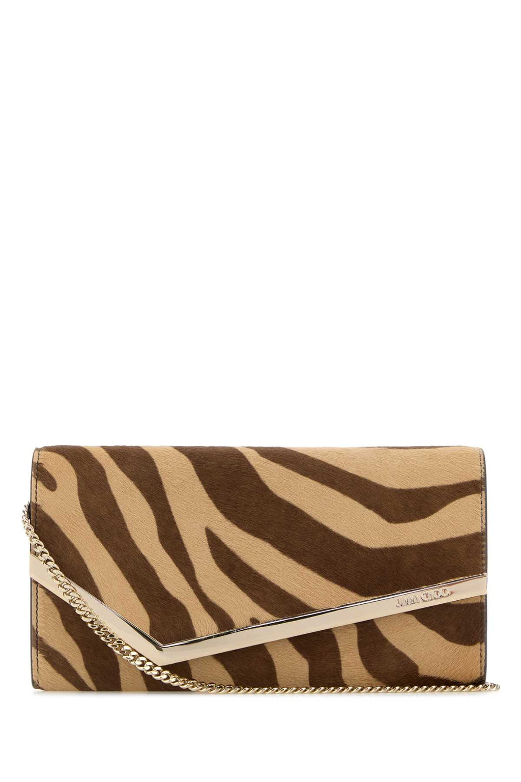 JIMMY CHOO EMMIE For Women Exterior: 100% Leather Lining: 100% Leather Finishing: Platinum