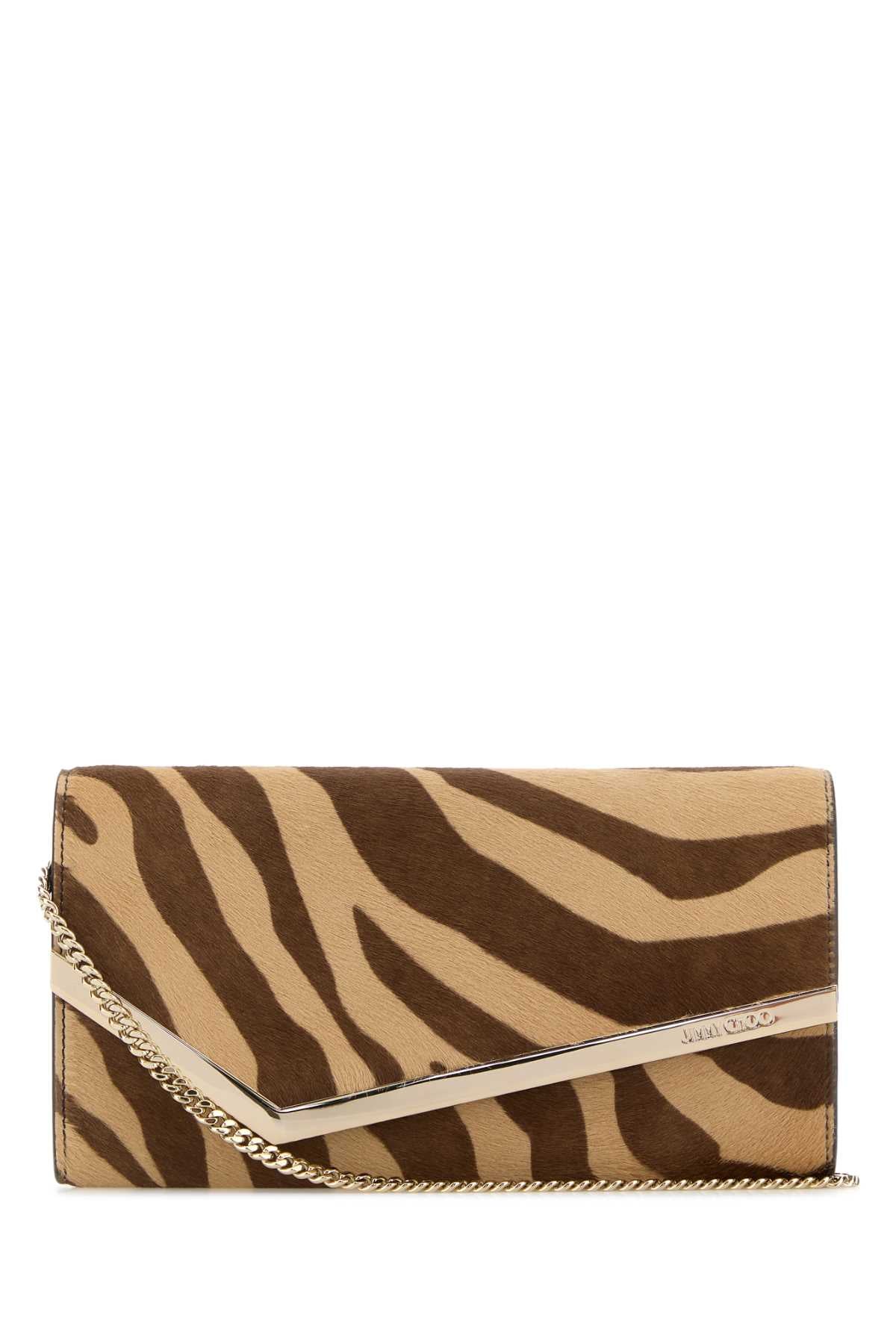 JIMMY CHOO EMMIE For Women Exterior: 100% Leather Lining: 100% Leather Finishing: Platinum