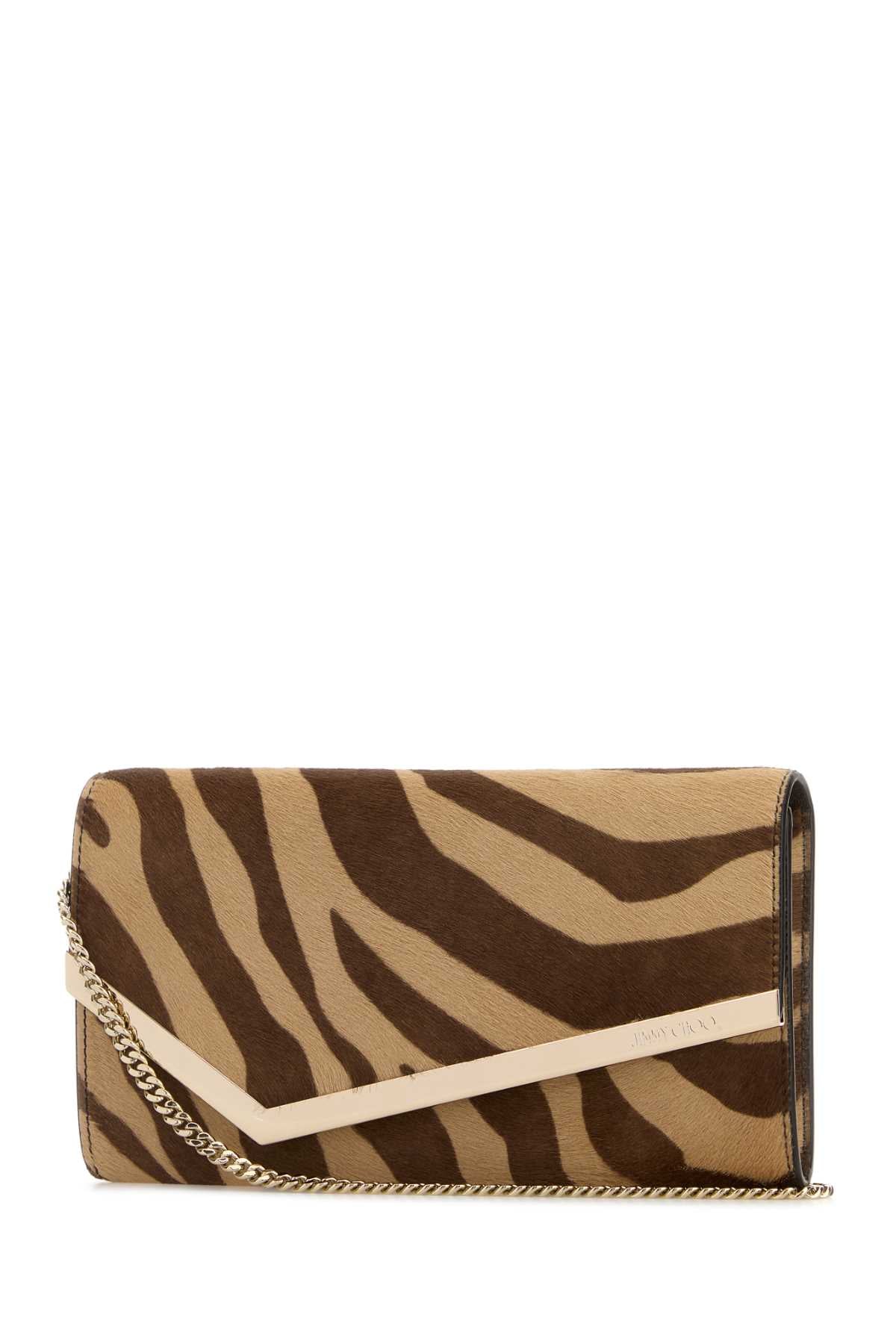 JIMMY CHOO EMMIE For Women Exterior: 100% Leather Lining: 100% Leather Finishing: Platinum