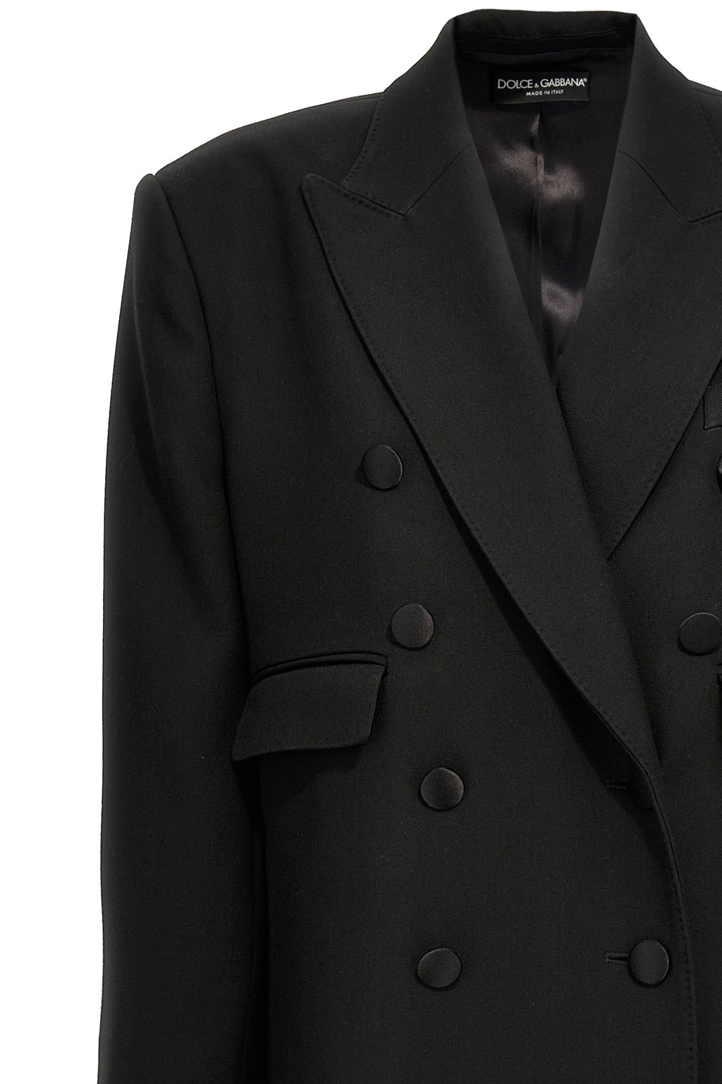 dolce & gabbana Long tuxedo coat