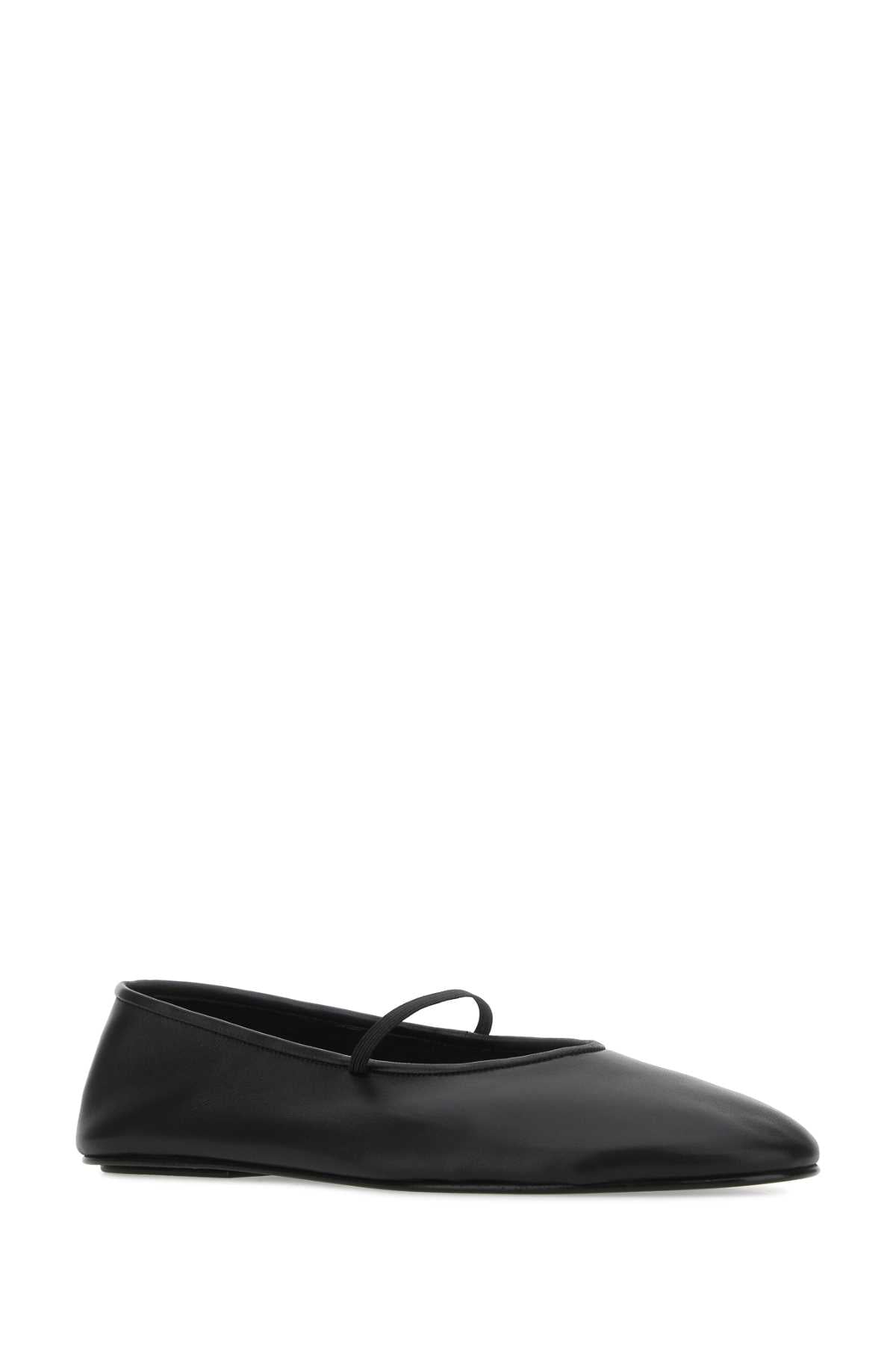 THE ROW ELASTIC BALLET For Women UPPER 100% OVIS ARIES ARIES COO GREECE FARMED, LINING UNLINED, SOLE 100% BOS TAURUS COO FRANCE FARMED