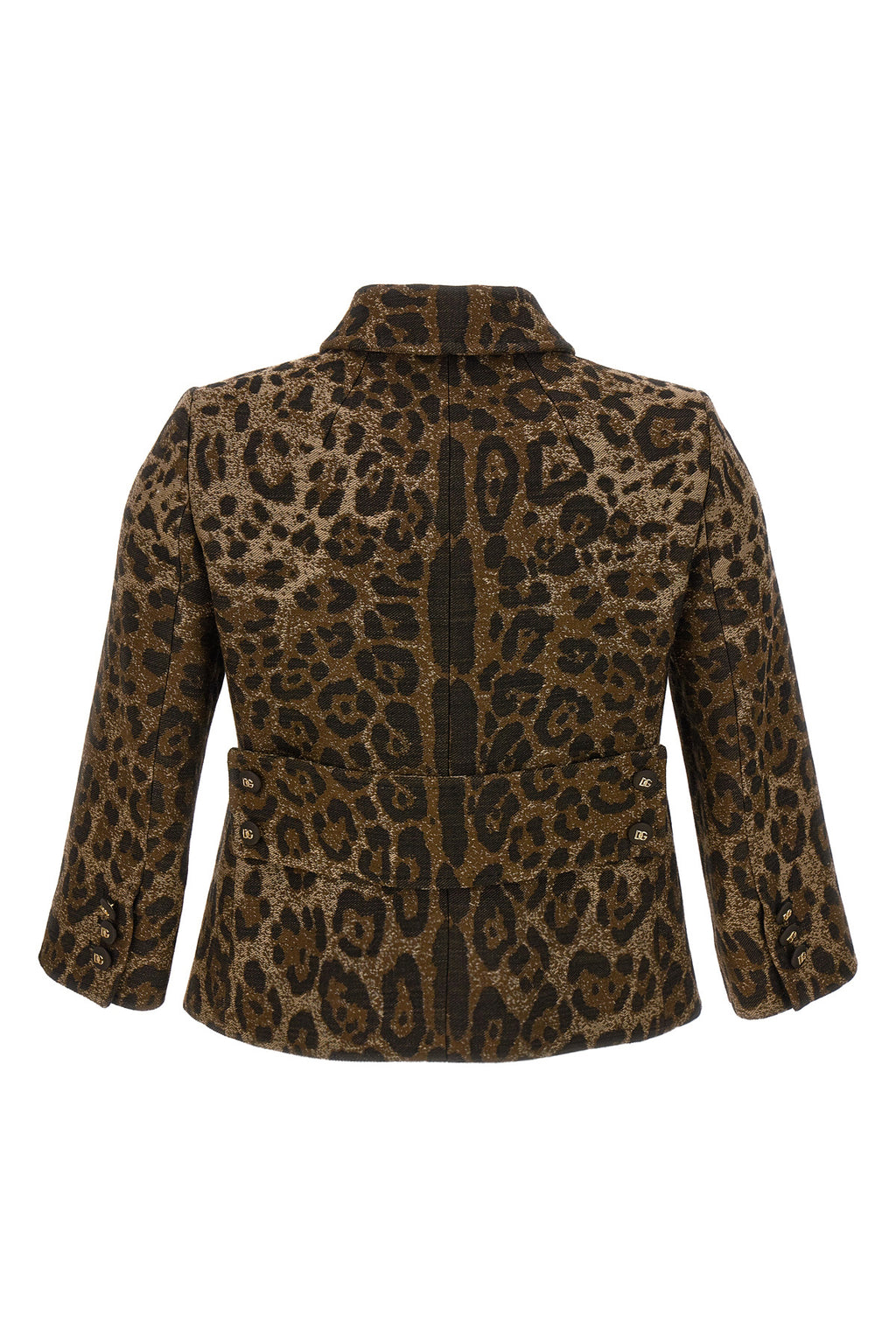 DOLCE & GABBANA Gabbana Blazer - Camel Collection For Women 99% virgin wool 1% polyamide