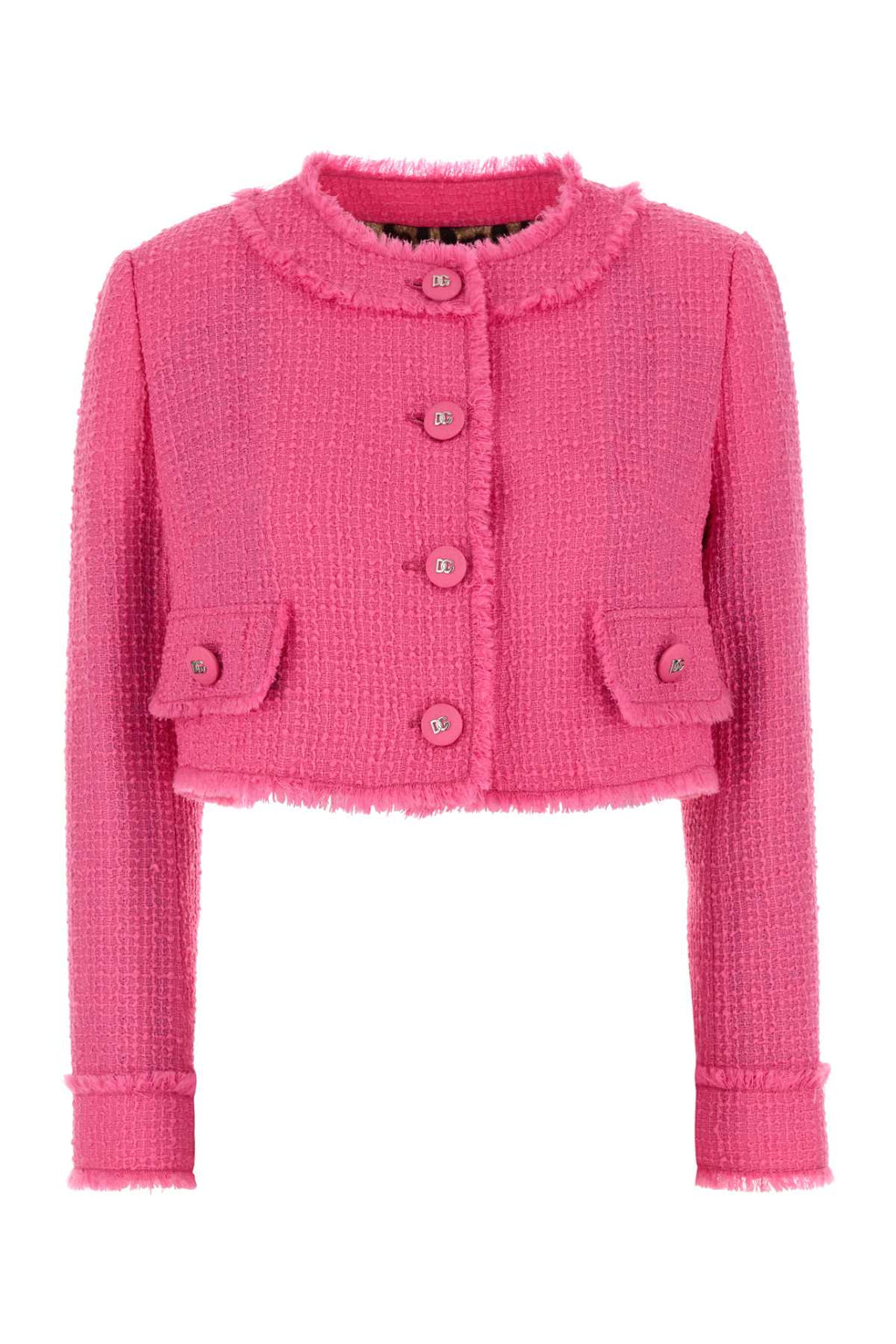 DOLCE & GABBANA GIACCHINO TWEED For Women Exterior: 93% Wool 7% Nylon Lining: 97% Polyester 3% Elastan
