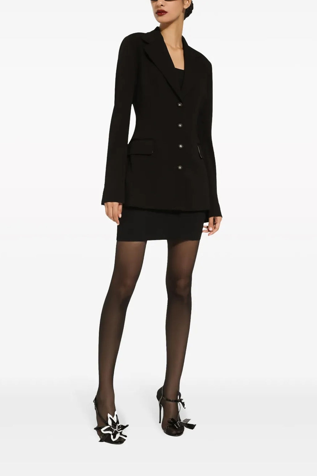 DOLCE & GABBANA 'Turlington - collezione DNA' blazer For Women 61% viscose 25% polyamide 8% silk 4% elastane 2% polyester