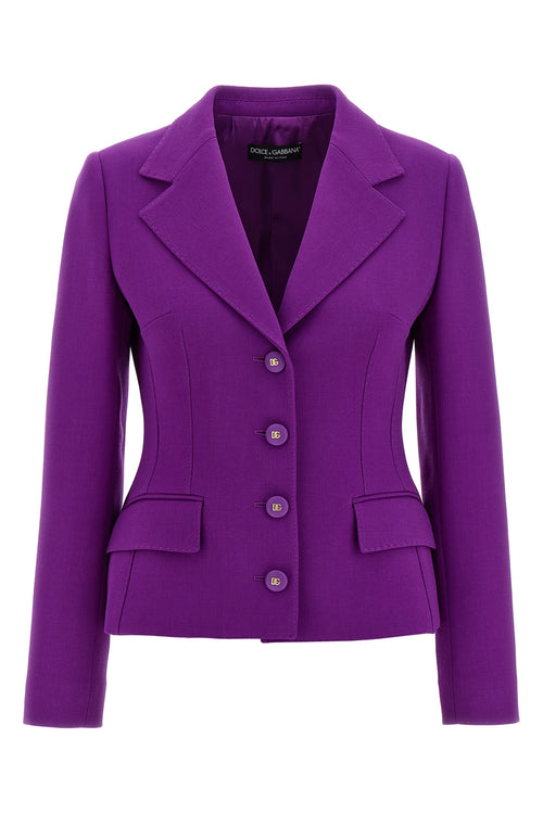 DOLCE & GABBANA 'Dolce' blazer For Women 100% virgin wool