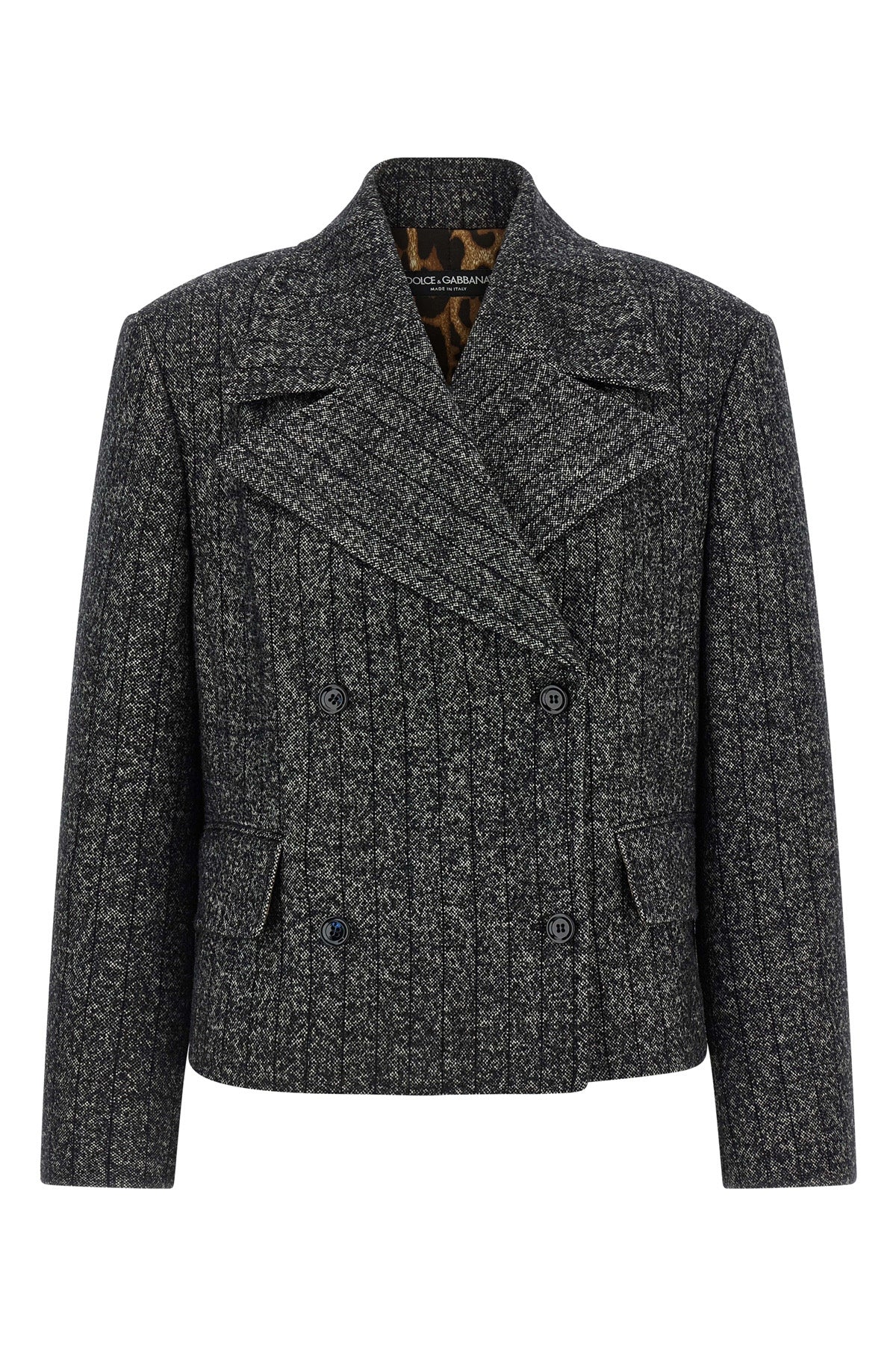dolce & gabbana Striped wool blazer