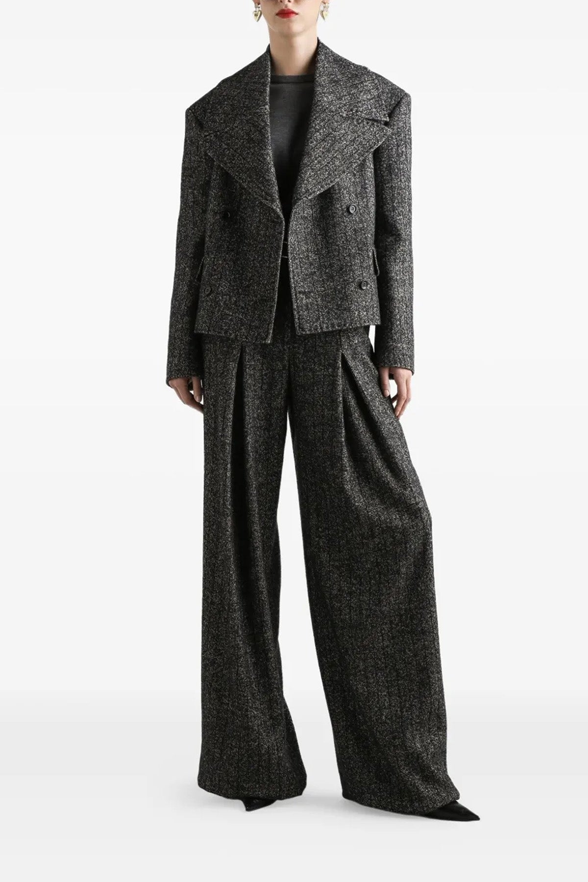 dolce & gabbana Striped wool blazer