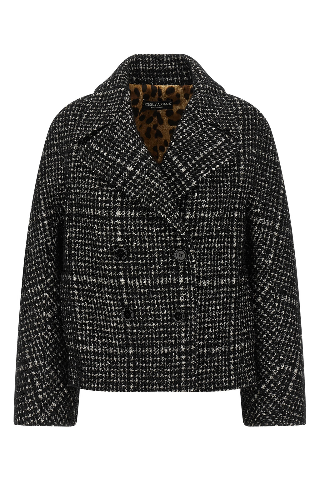 dolce & gabbana Houndstooth coat