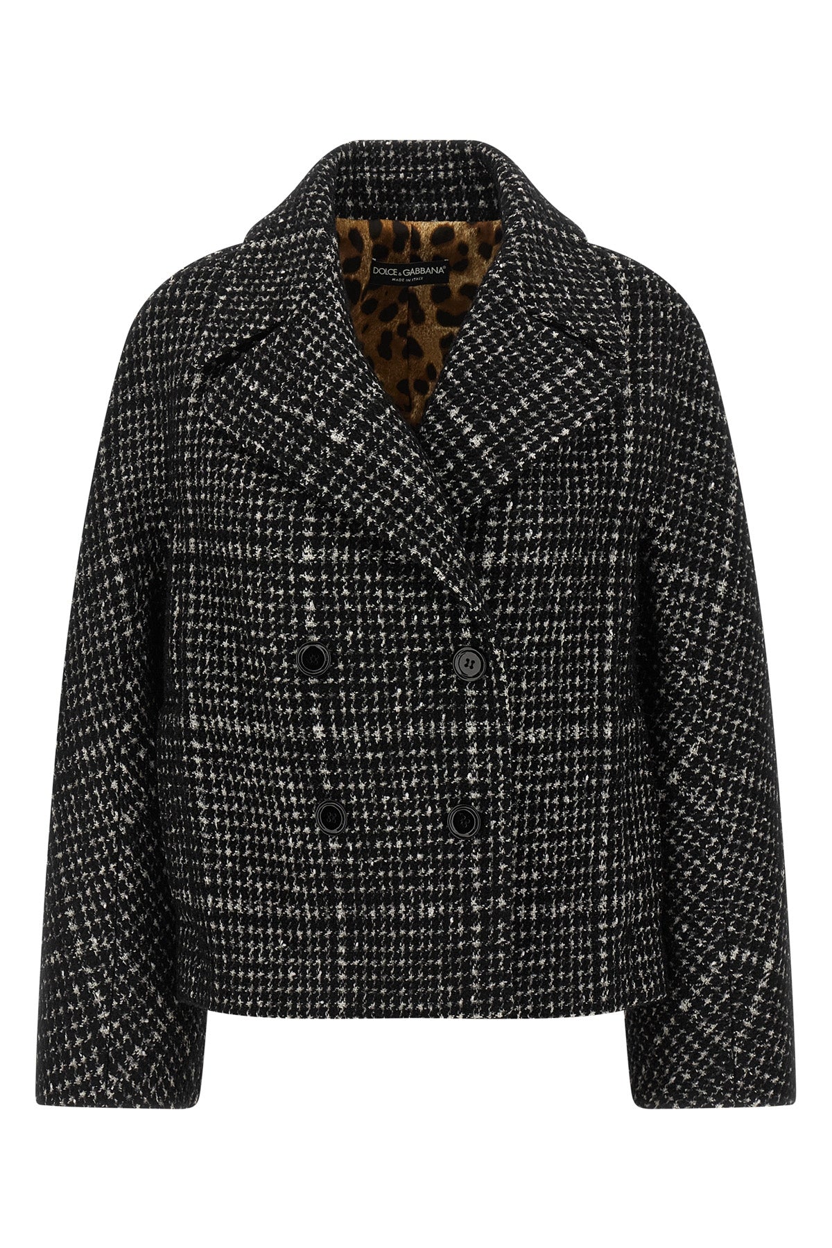 dolce & gabbana Houndstooth coat