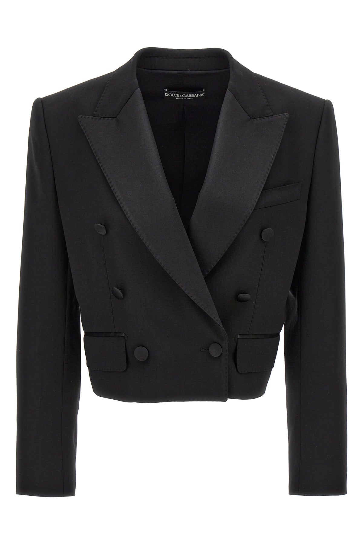 dolce & gabbana 'Tuxedo' short blazer