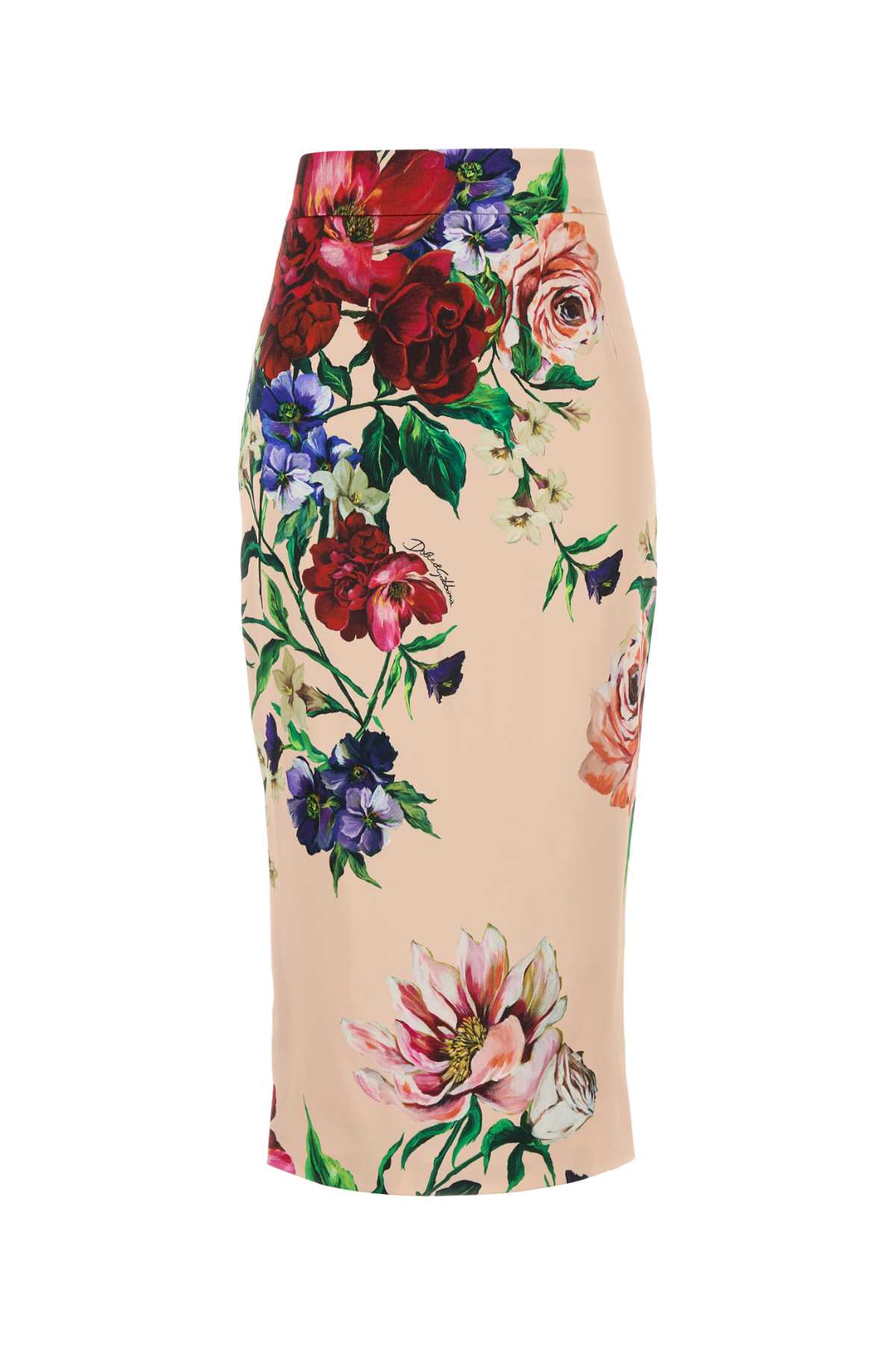 DOLCE & GABBANA SKIRT For Women Exterior: 96% Viscose 4% Elastane Lining: 92% Silk 8% Elastane