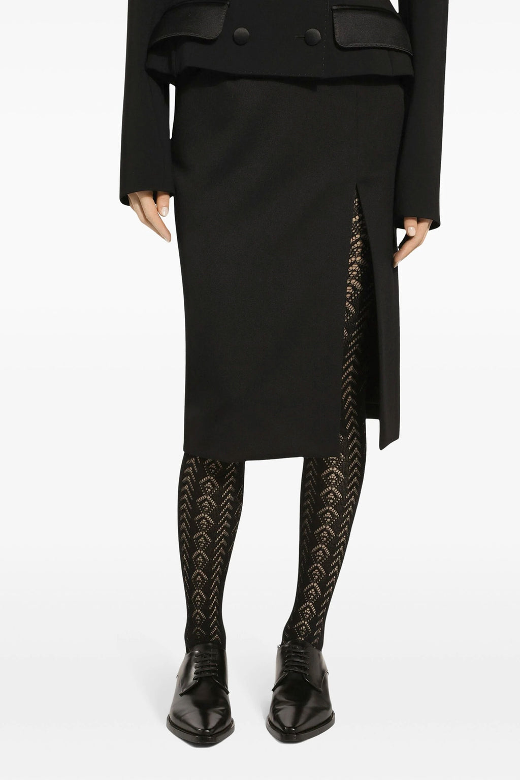 DOLCE & GABBANA Slit skirt For Women 100% virgin wool