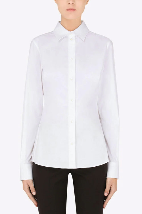 DOLCE & GABBANA 'Essential' shirt For Women 97% cotton 3% elastane