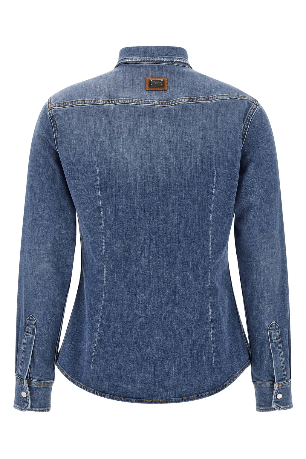 DOLCE & GABBANA Denim shirt For Women 98% cotton, 2% elastane