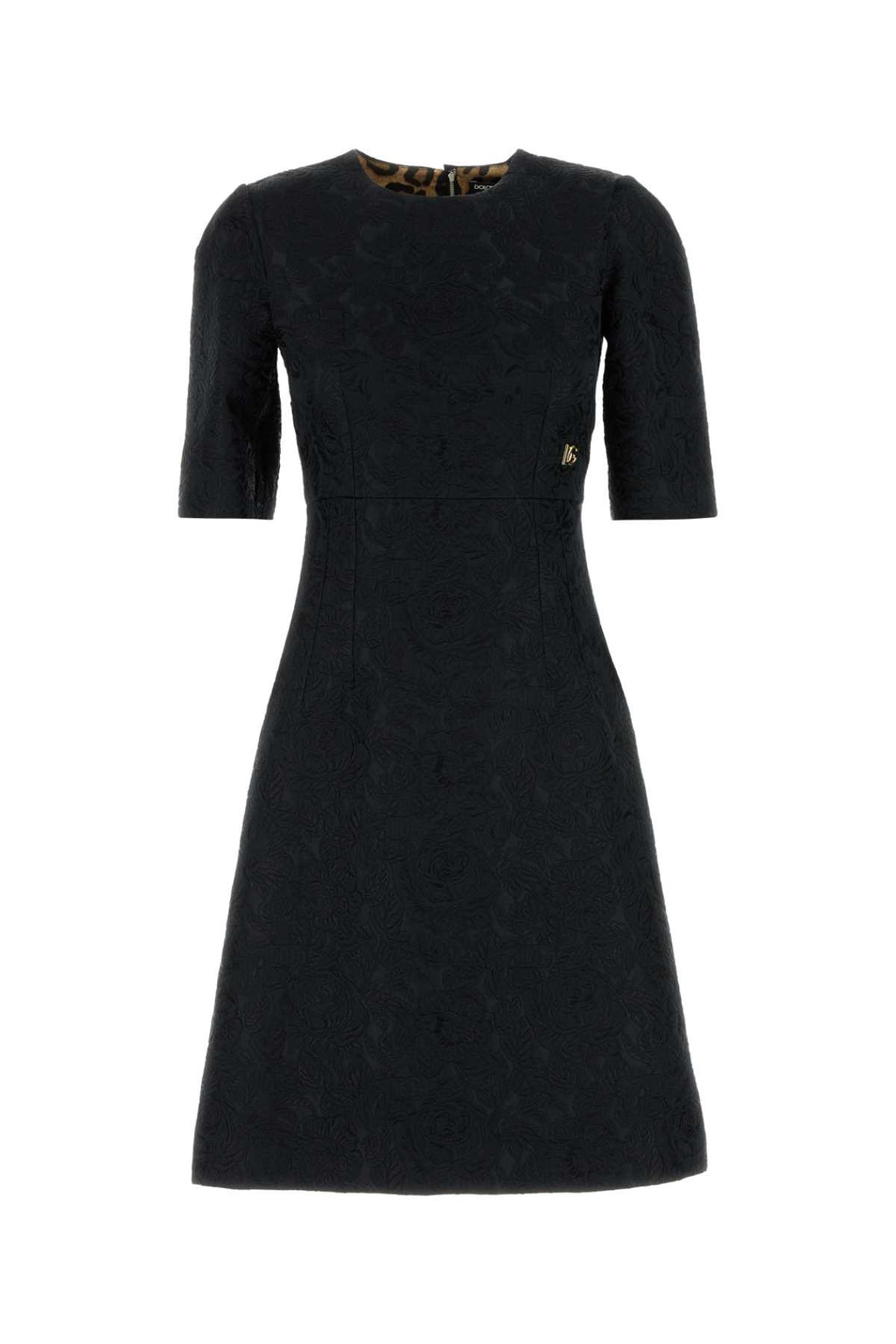 DOLCE & GABBANA DRESSES/JUMPSUITS For Women Exterior: 49% Cotton 32% Polyester 19% Silk Lining: 93% Silk 7% Elastane