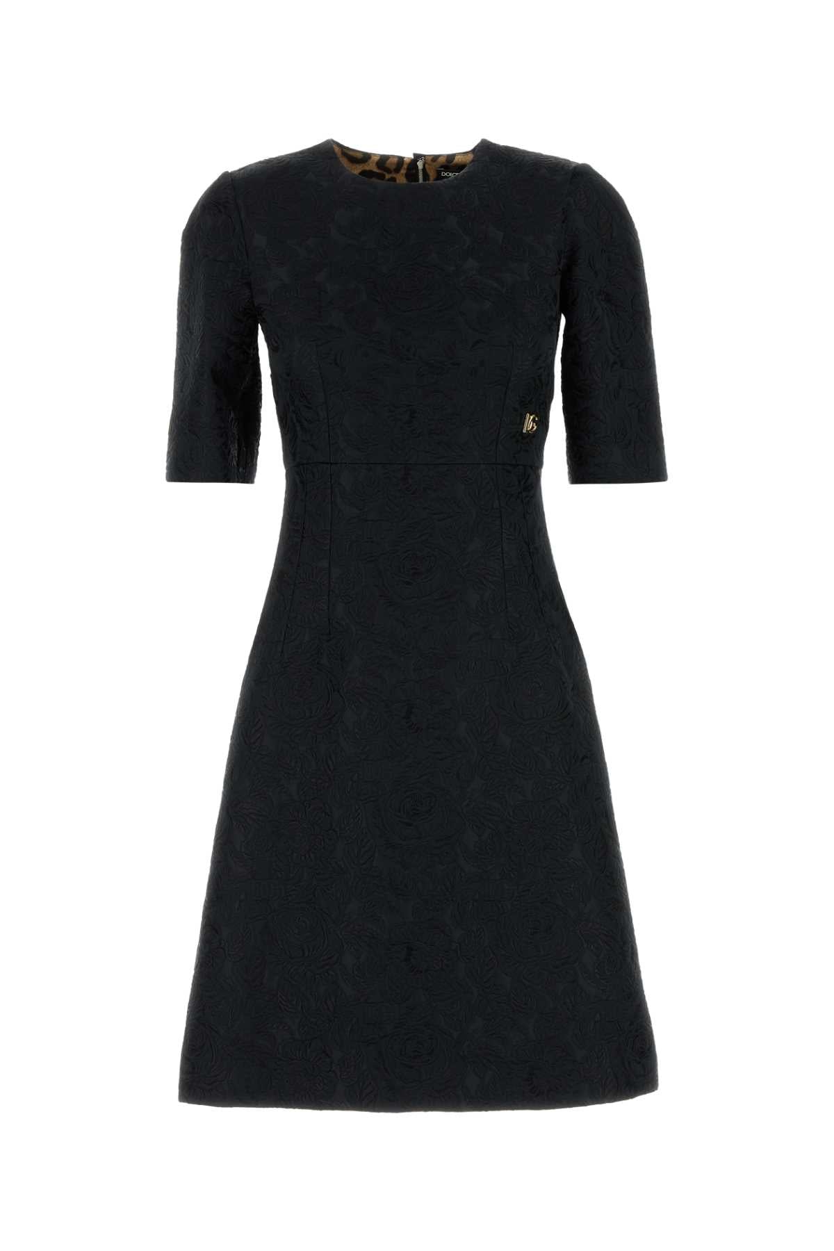 DOLCE & GABBANA DRESSES/JUMPSUITS For Women Exterior: 49% Cotton 32% Polyester 19% Silk Lining: 93% Silk 7% Elastane
