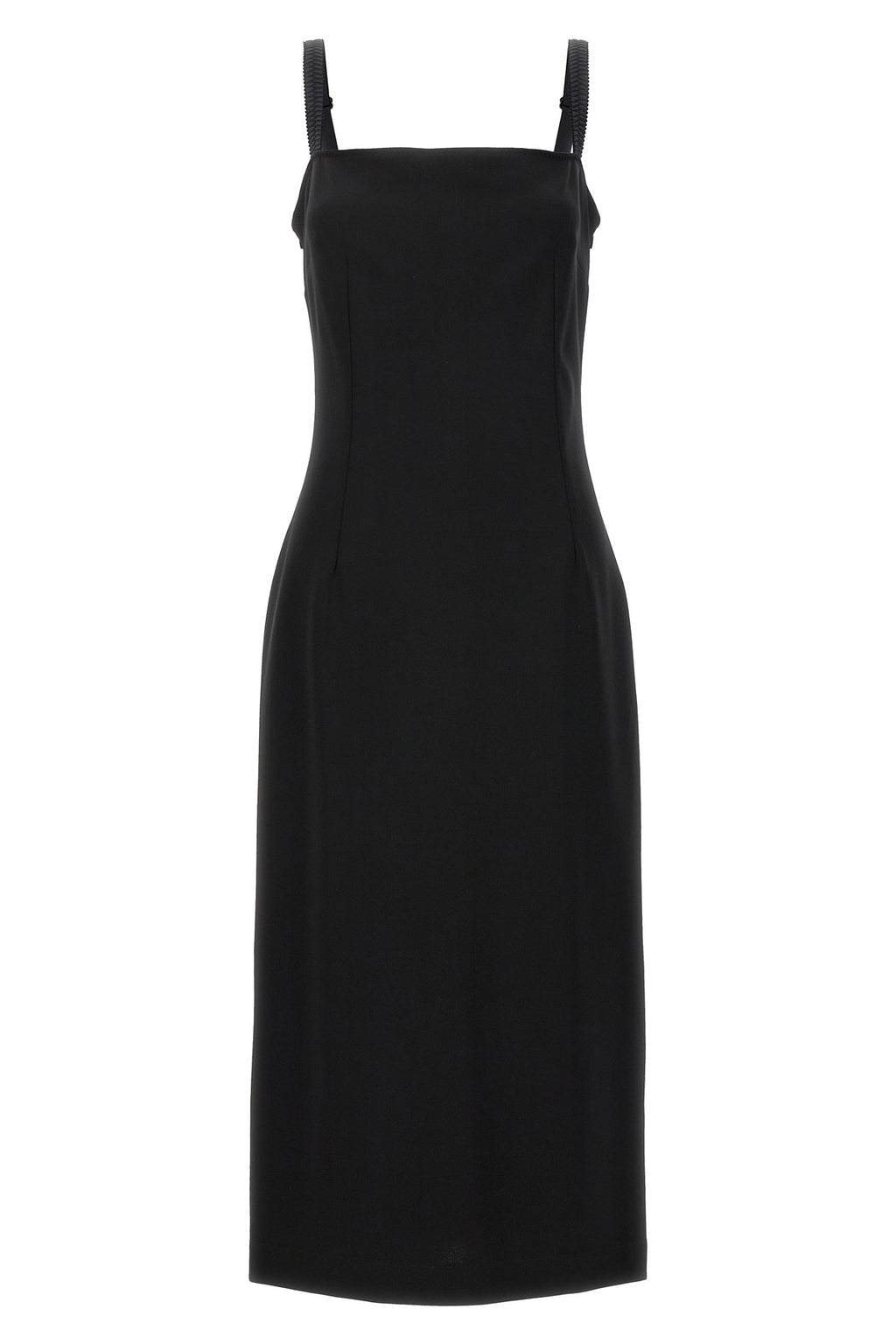 DOLCE & GABBANA Milan stitch dress For Women 65% viscose 25% polyamide 5% elastane 5% silk