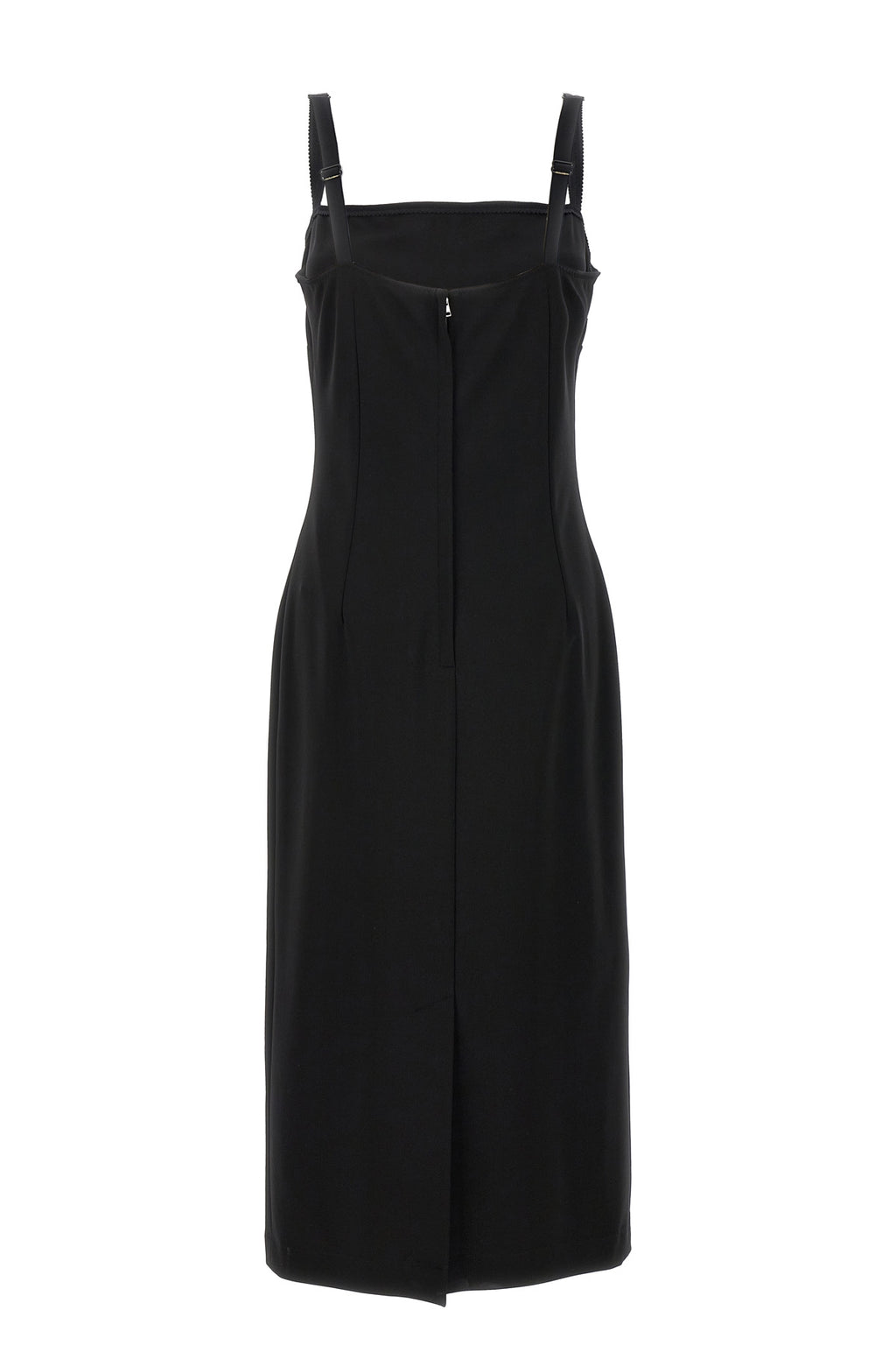 DOLCE & GABBANA Milan stitch dress For Women 65% viscose 25% polyamide 5% elastane 5% silk
