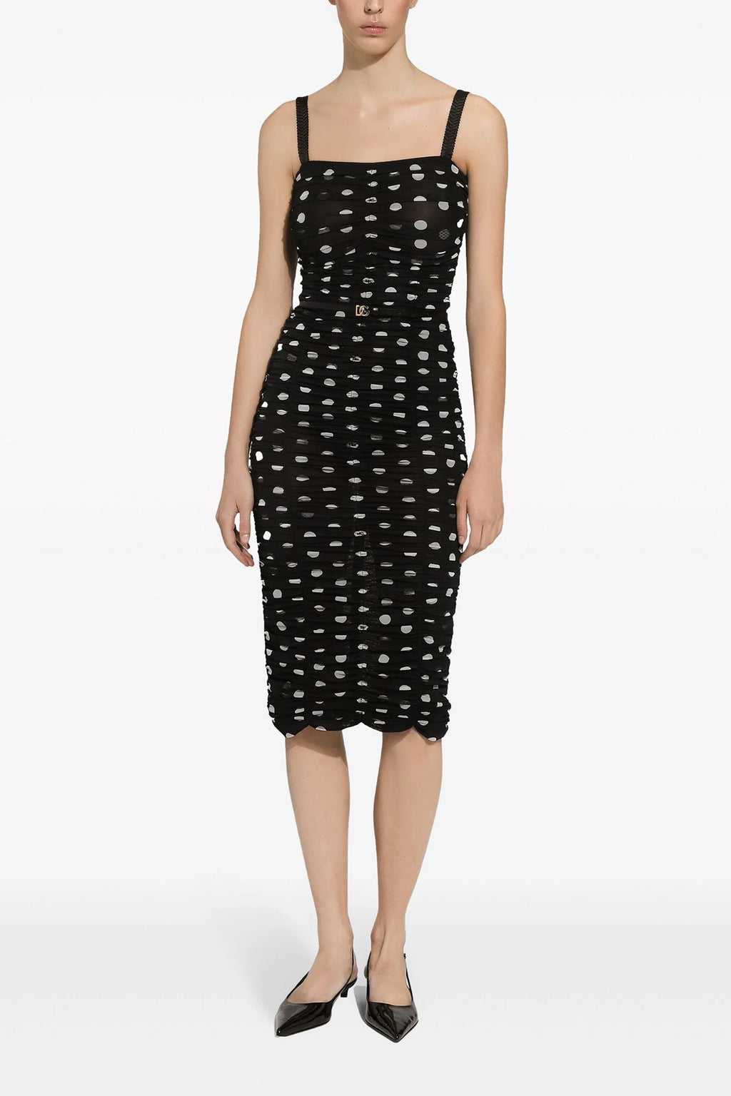 DOLCE & GABBANA 'Mambo' dress For Women 87% polyamide 8% elastane 5% silk