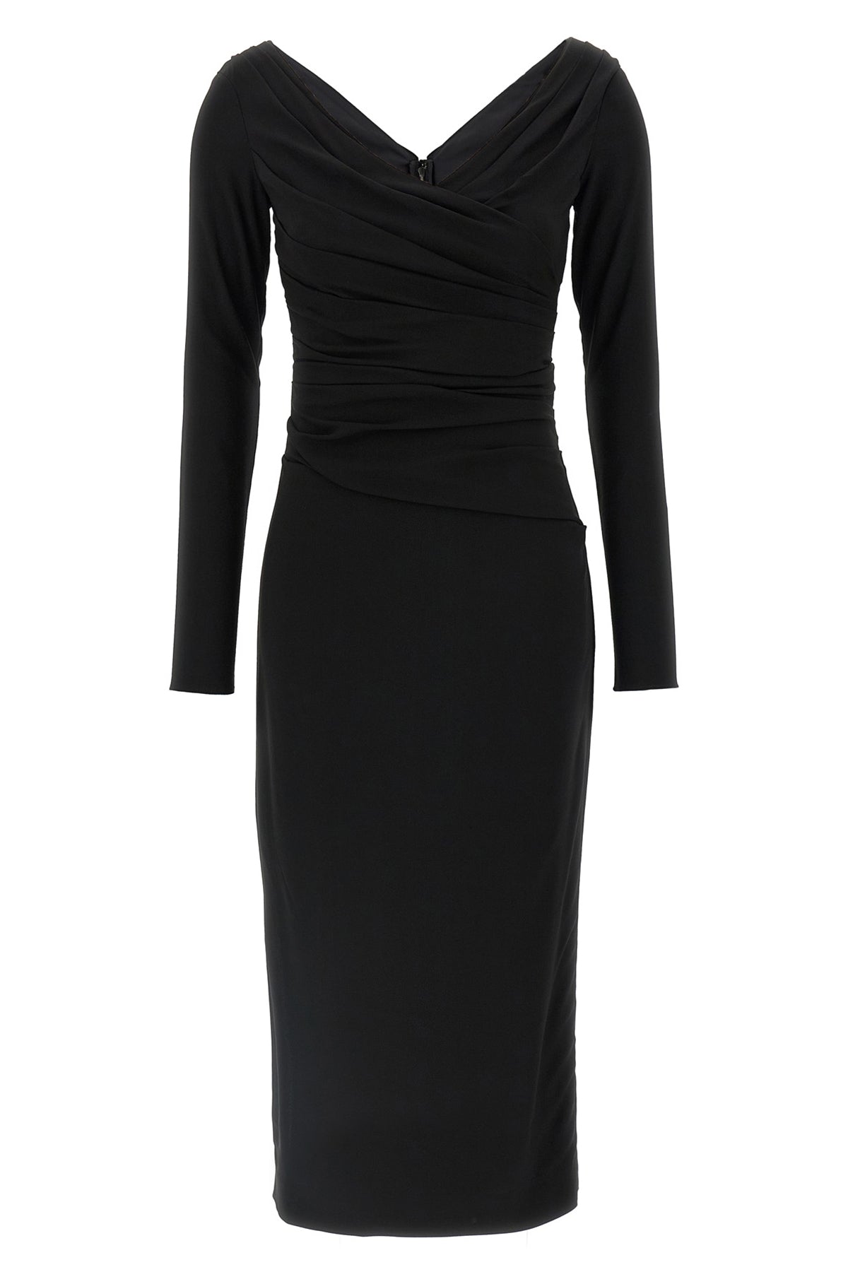 DOLCE & GABBANA Draped dress For Women 69% viscose 25% silk 6% elastane
