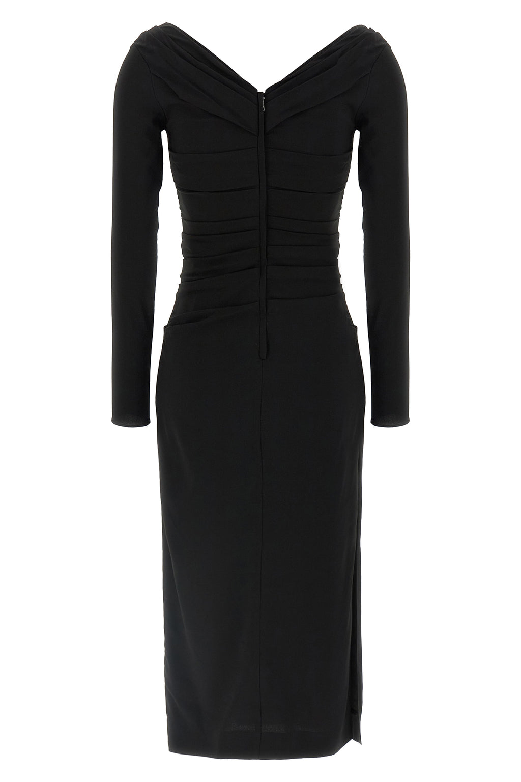 DOLCE & GABBANA Draped dress For Women 69% viscose 25% silk 6% elastane