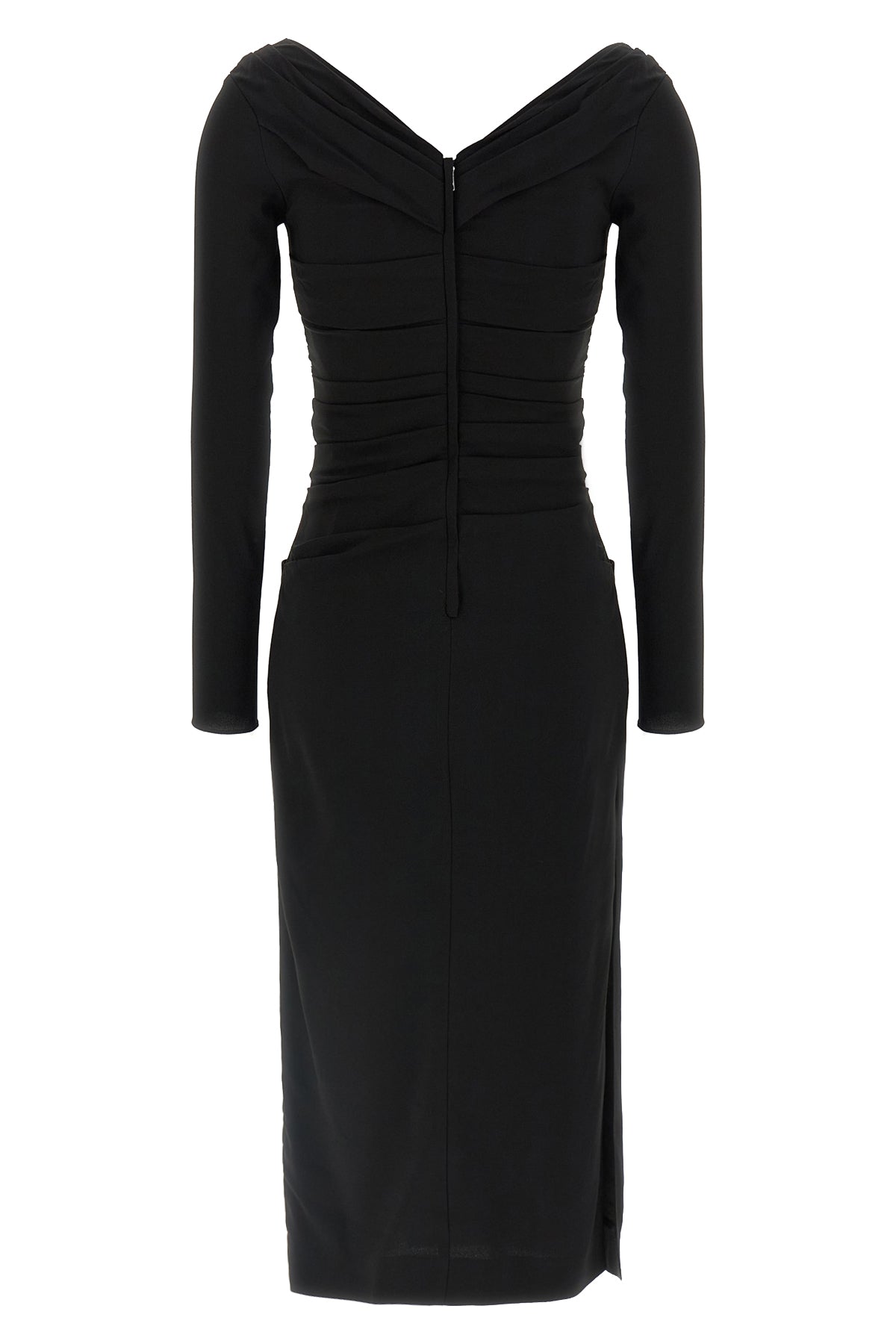 DOLCE & GABBANA Draped dress For Women 69% viscose 25% silk 6% elastane