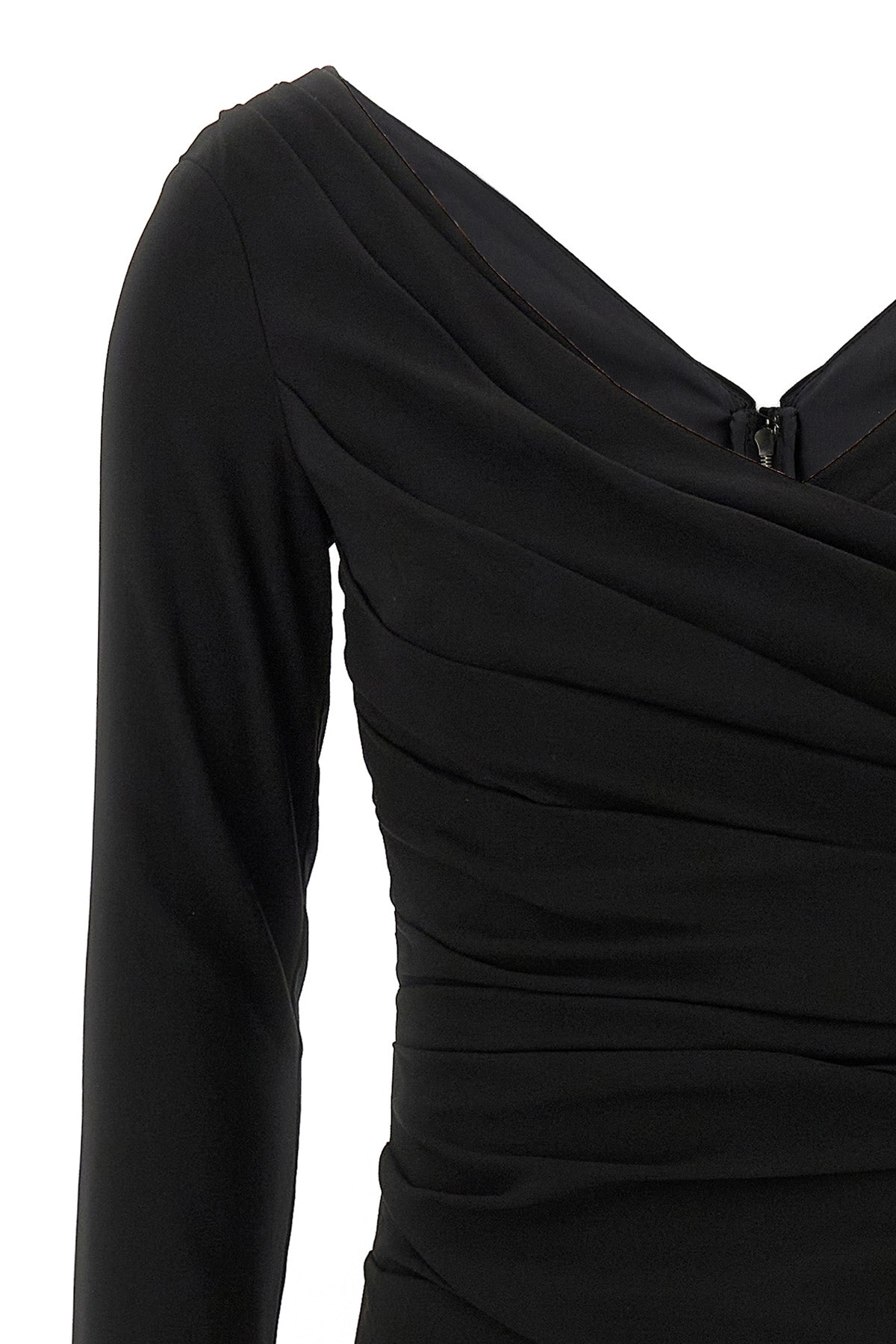 DOLCE & GABBANA Draped dress For Women 69% viscose 25% silk 6% elastane