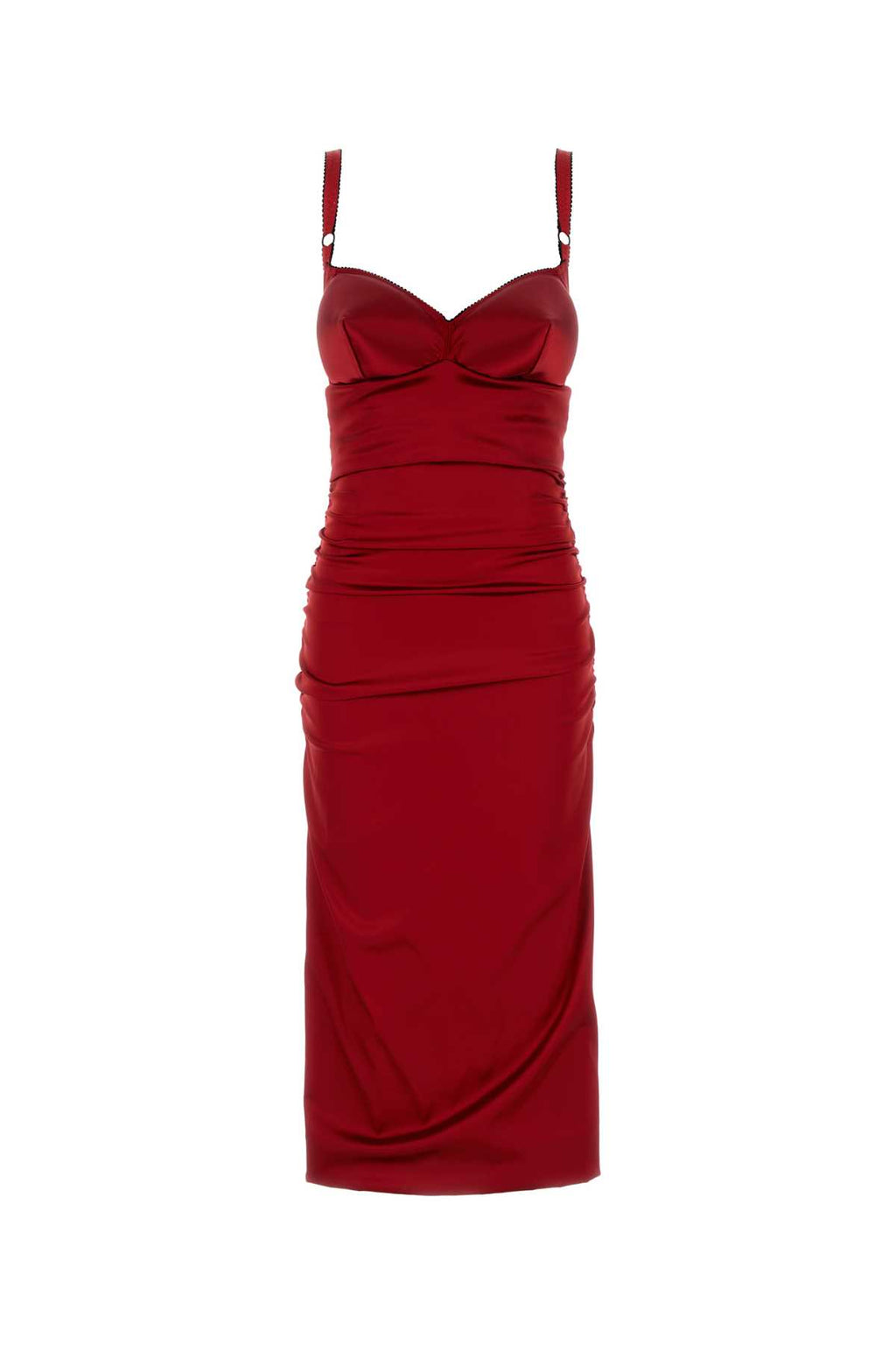 DOLCE & GABBANA DRESS For Women Exterior: 65% Acetate 29% Nylon 6% Elastane Lining: 92% Silk 8% Elastane