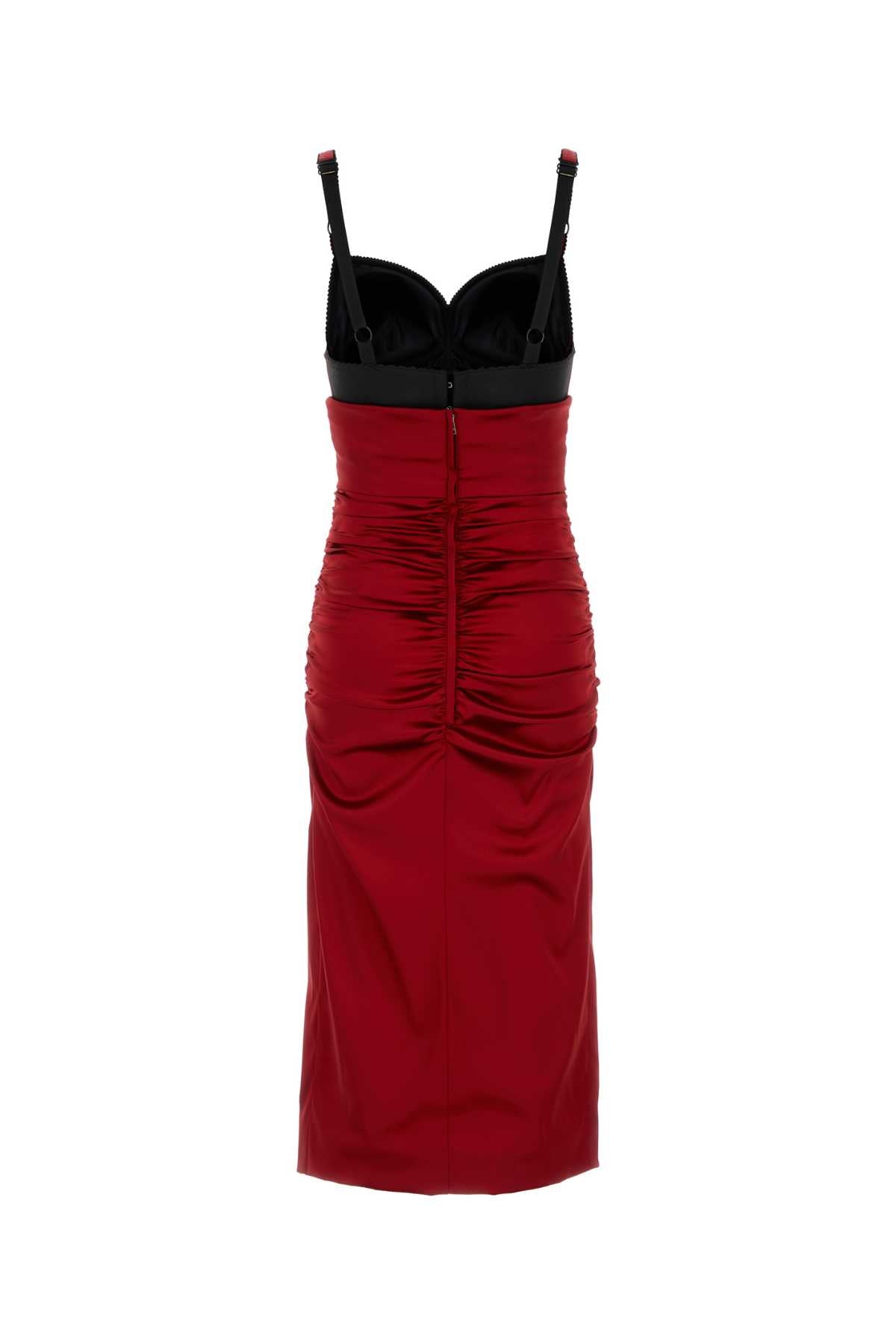DOLCE & GABBANA DRESS For Women Exterior: 65% Acetate 29% Nylon 6% Elastane Lining: 92% Silk 8% Elastane