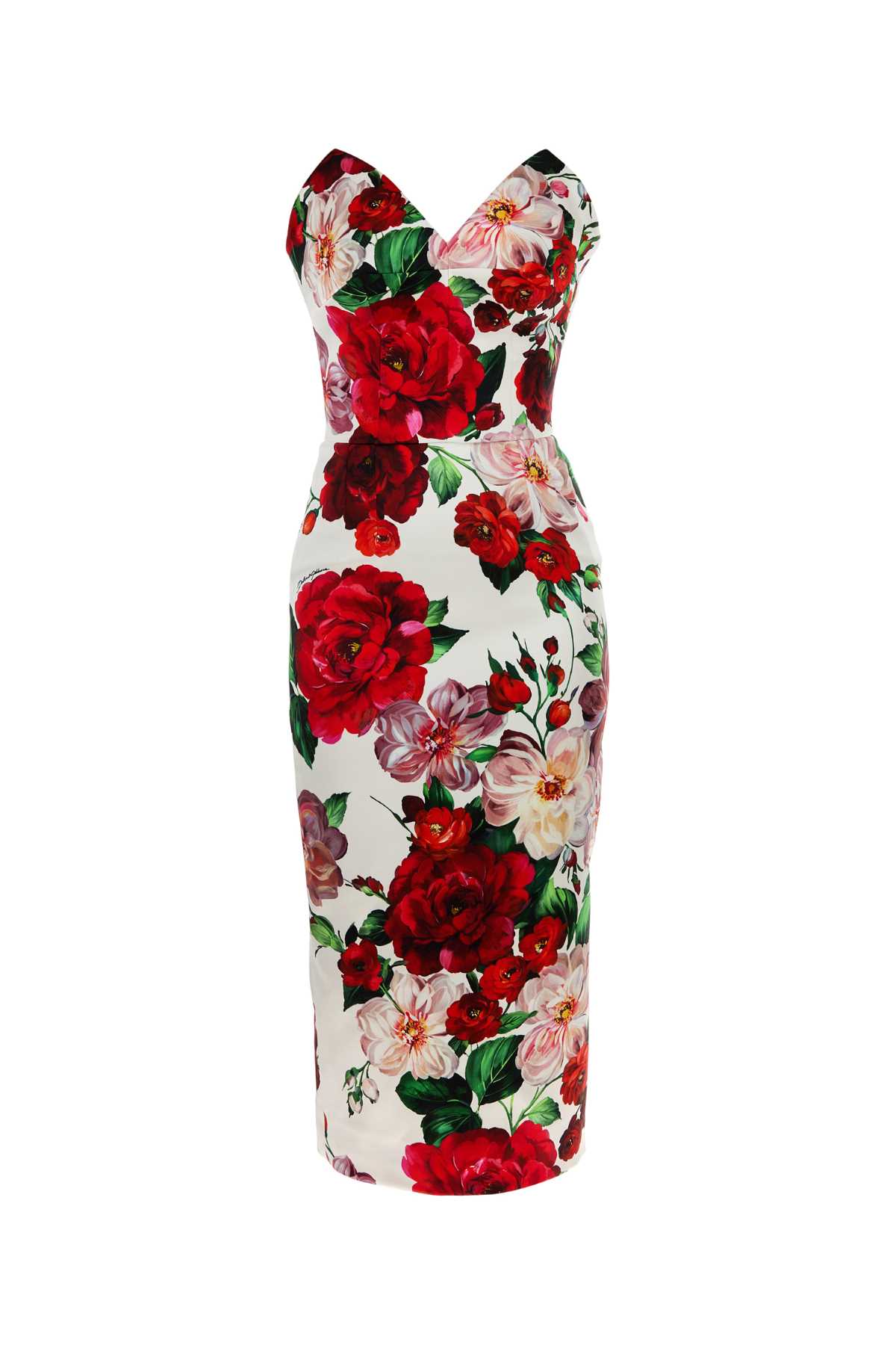 DOLCE & GABBANA DRESS For Women Exterior: 96% Viscose 4% Elastane Lining: 92% Silk 8% Elastane