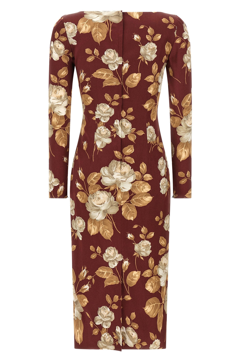 DOLCE & GABBANA Rose print dress For Women 4% EA 96% VI