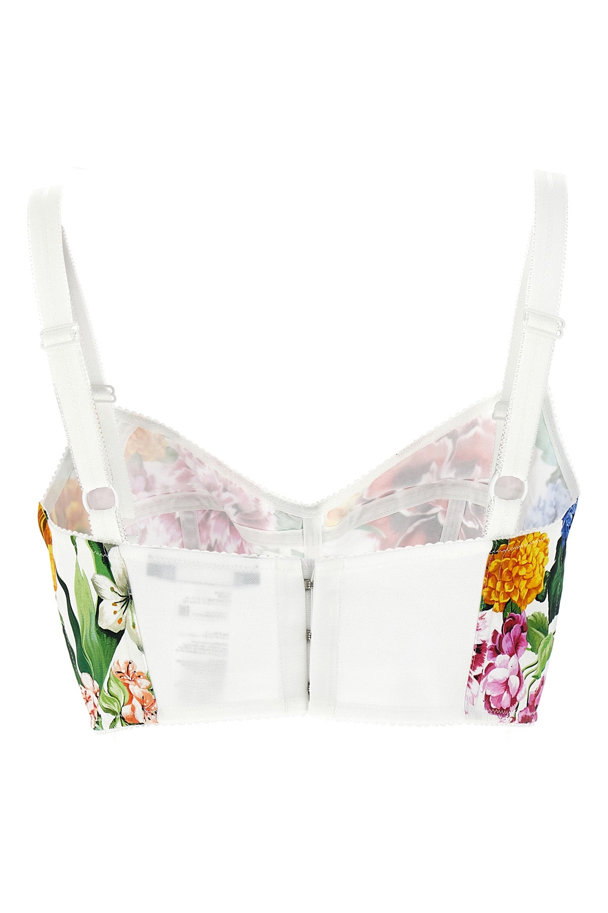 DOLCE & GABBANA 'Bouquet' top For Women 70% cotton 24% polyamide 6% elastane