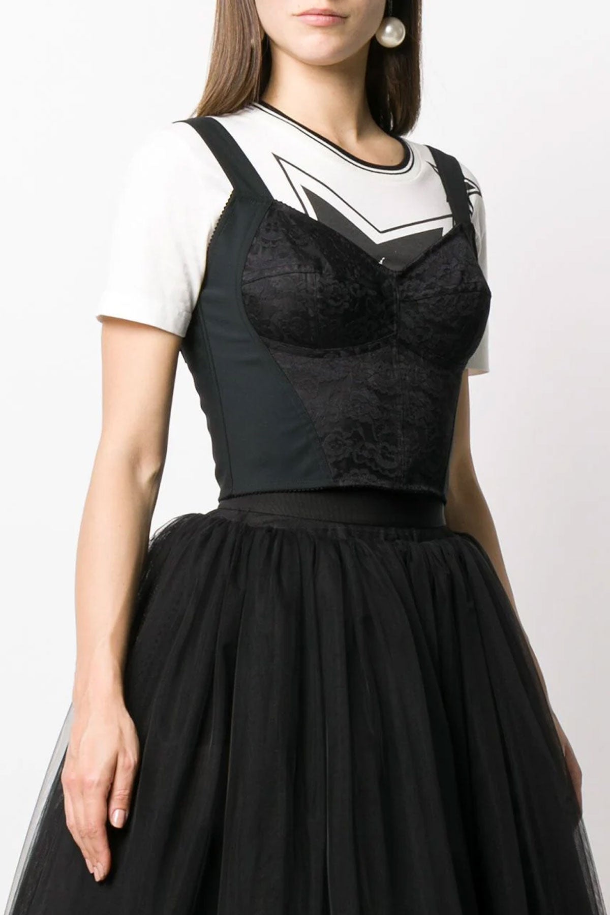 DOLCE & GABBANA '90s’ bustier For Women 87% polyamide 13% elastane