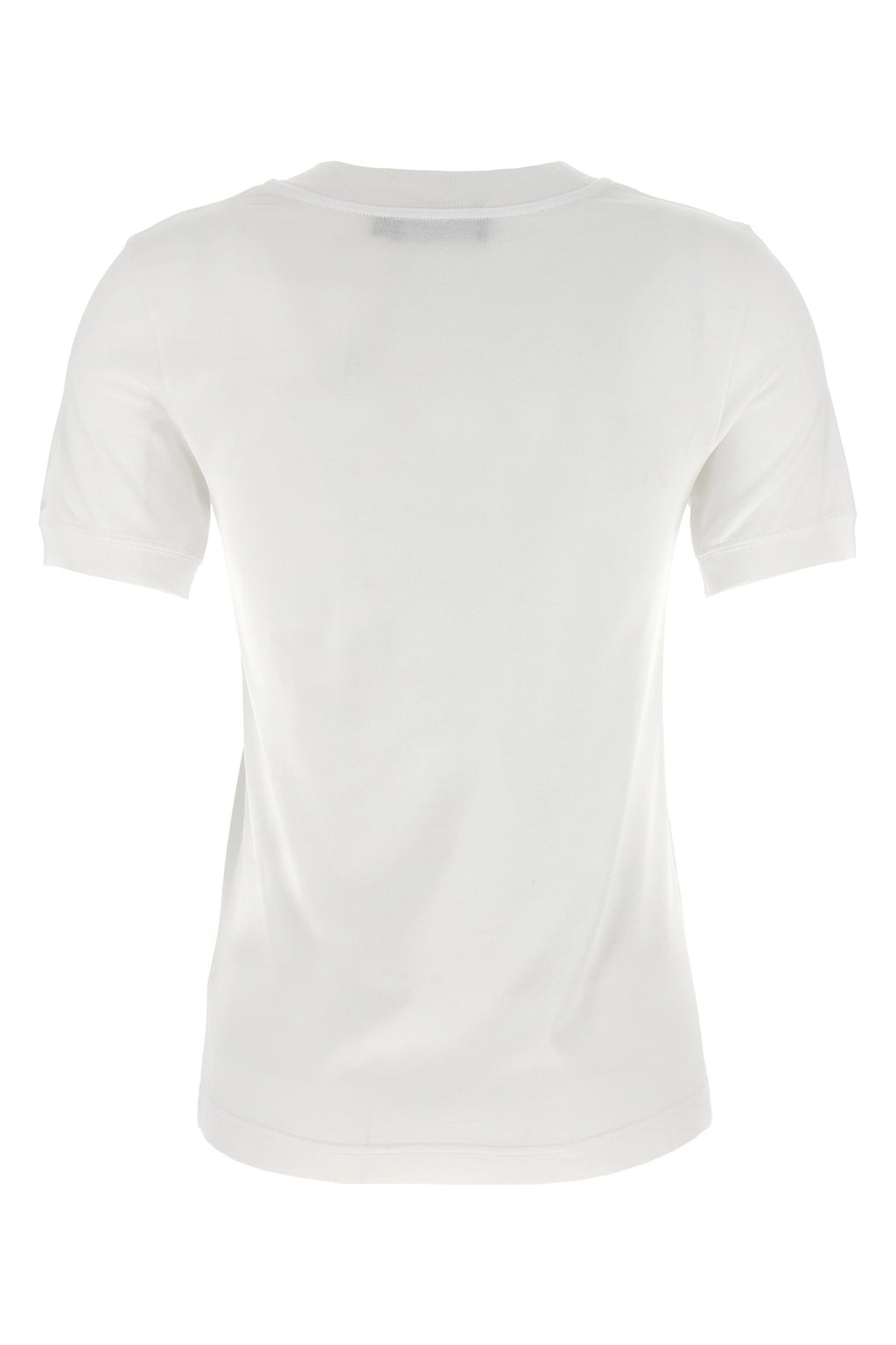 DOLCE & GABBANA Logo embroidery t-shirt For Women 100% cotton