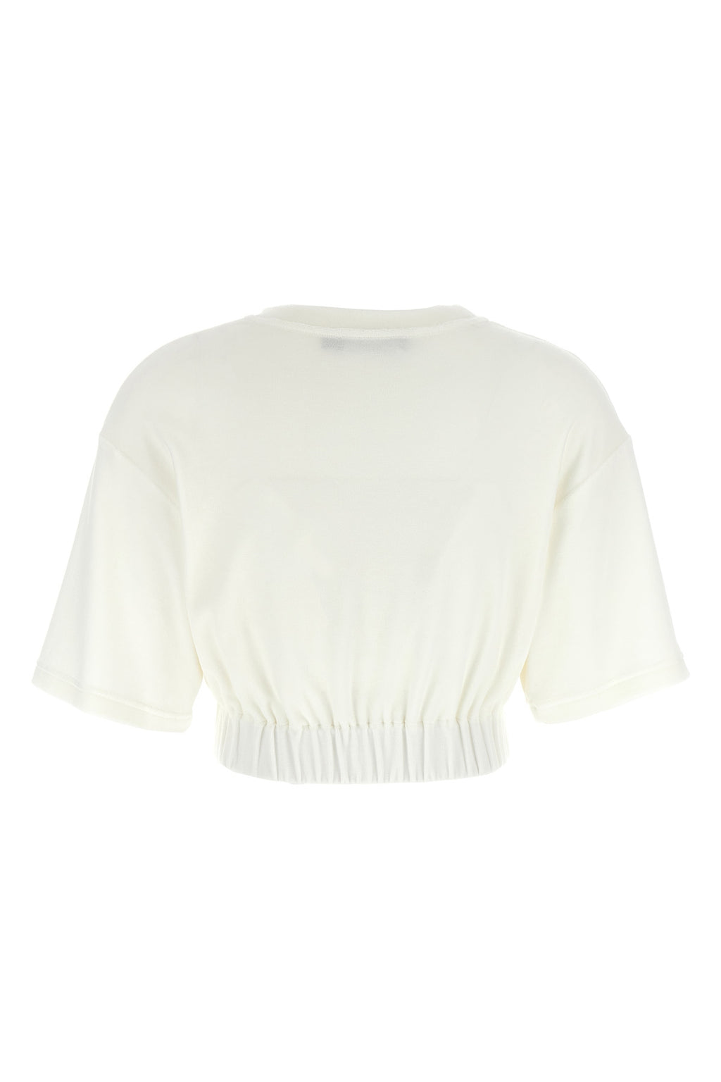 DOLCE & GABBANA Logo chenille top For Women 90% cotton, 10% polyamide