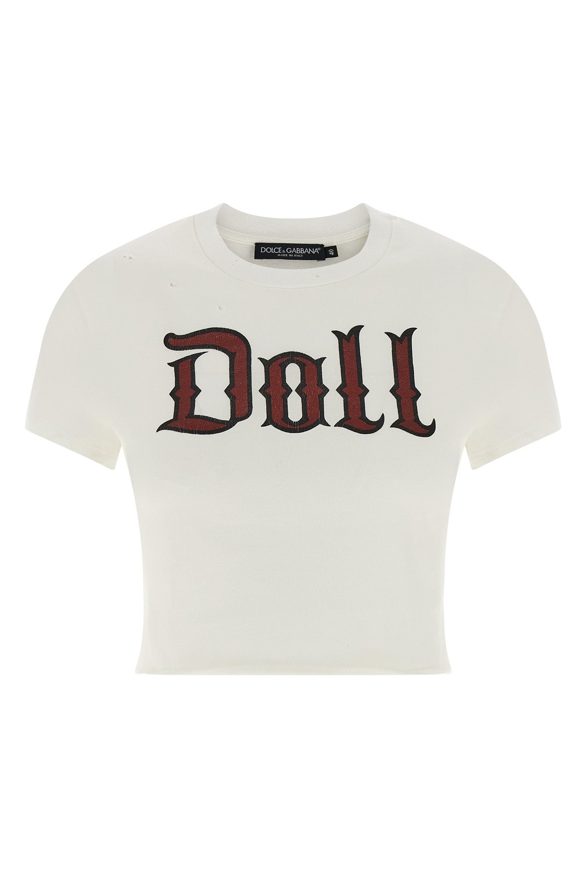 dolce & gabbana Used effect cotton t-shirt