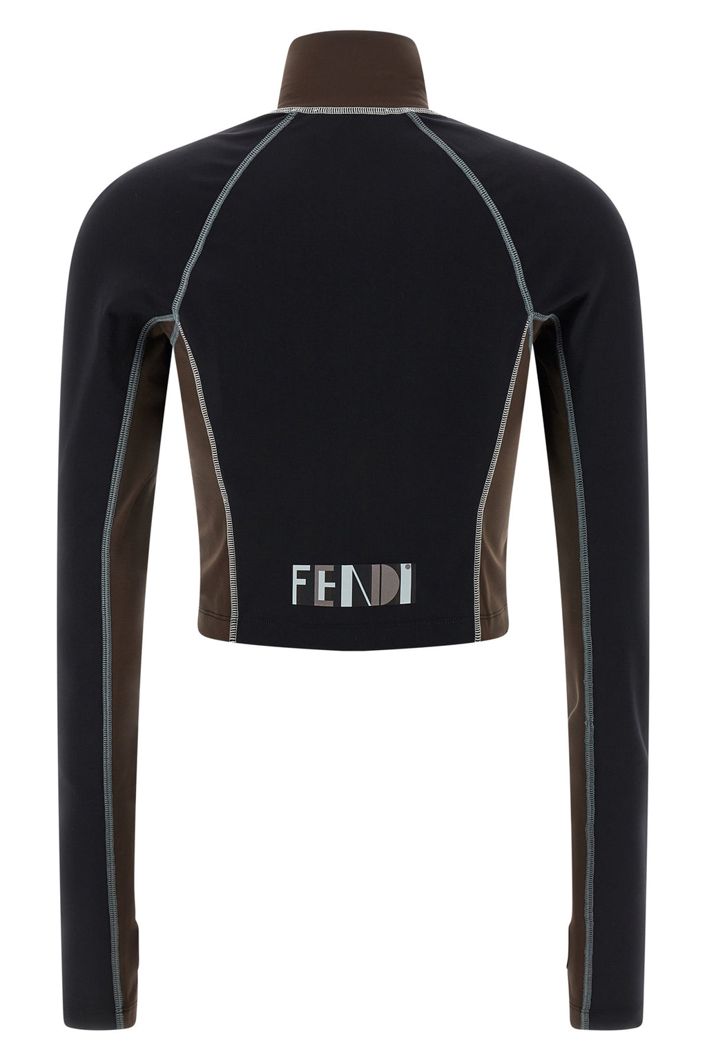 FENDI 'Color Block' top For Women 74% polyamide, 26% elastane