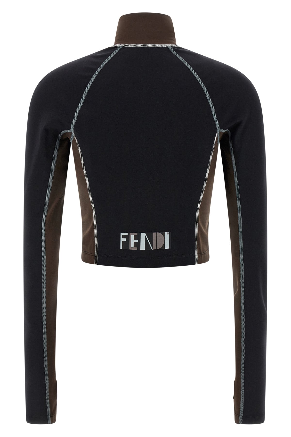 FENDI 'Color Block' top For Women 74% polyamide, 26% elastane