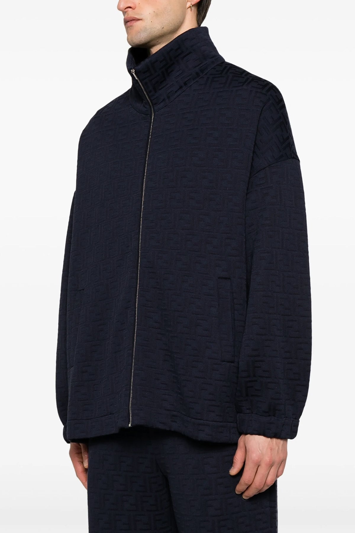 FENDI FF monogram sweatshirt For Men 60% polyester, 40% cotton