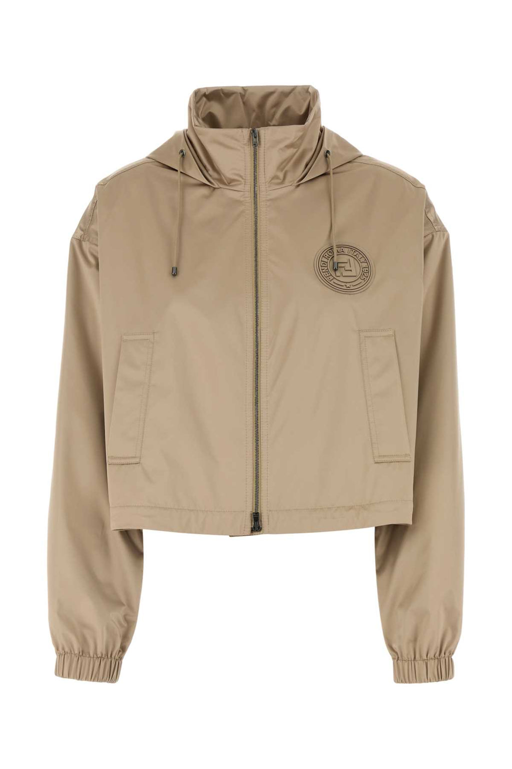 FENDI LEISURE HOODED JKT For Women Exterior: 100% Polyester Lining: 100% Polyester