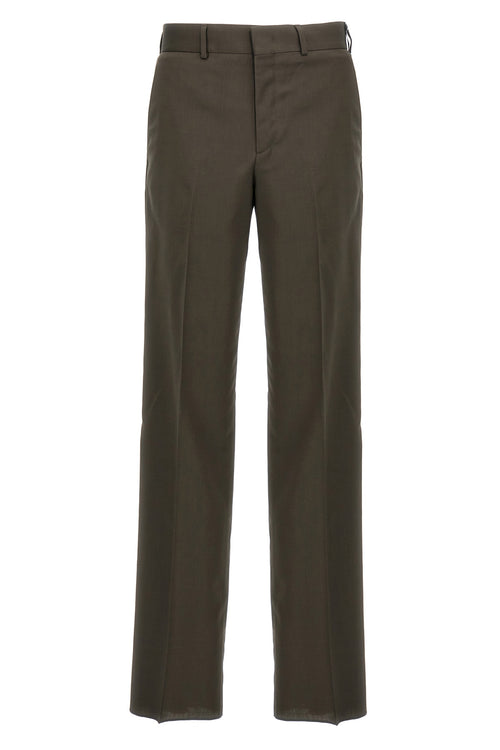 FENDI 'Cipresso' pants For Men 100% wool