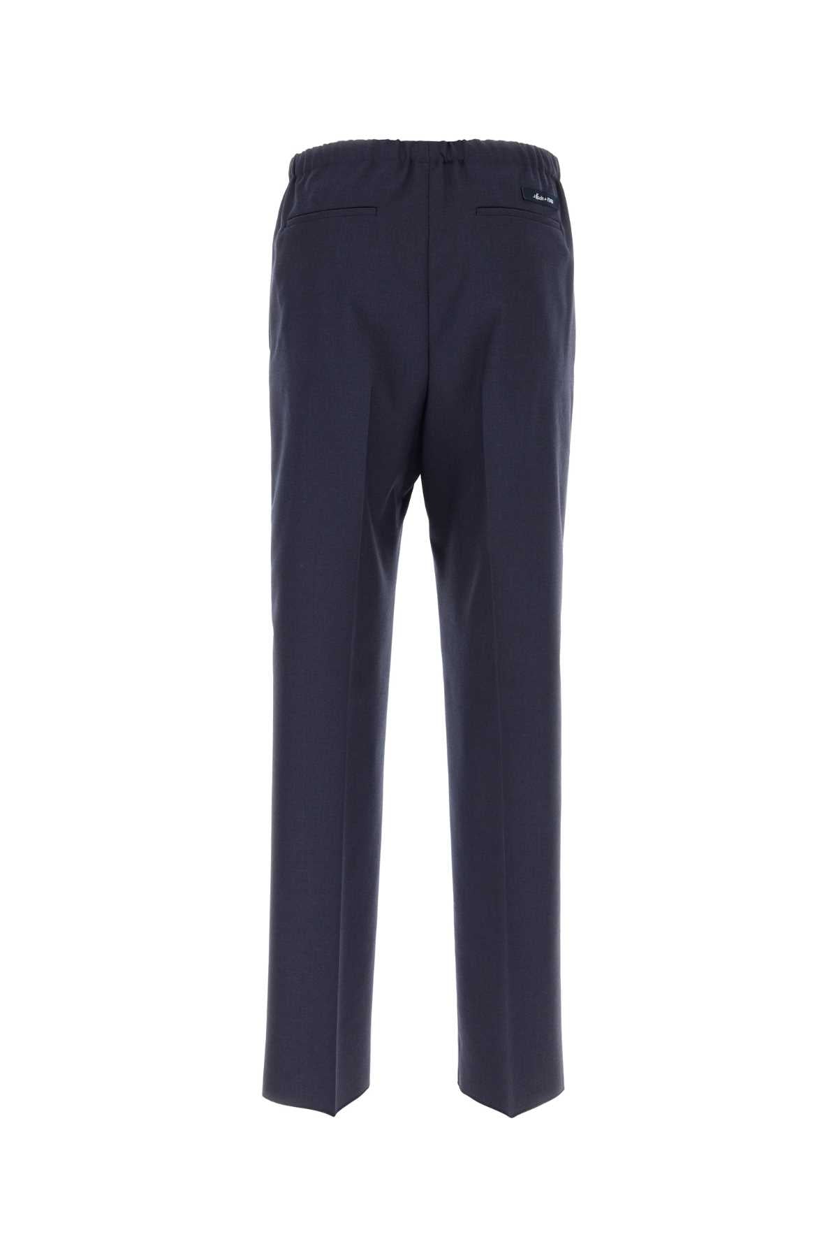 FENDI PANTALONE For Men Exterior: 100% Wool