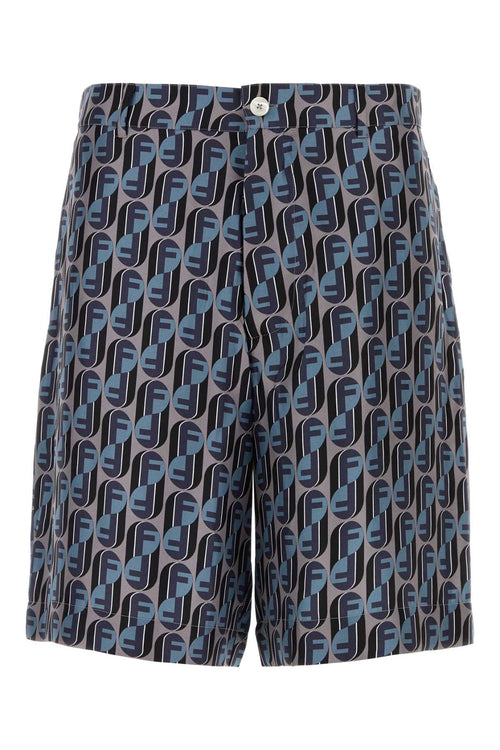 FENDI BERMUDA For Men Exterior: 100% Silk