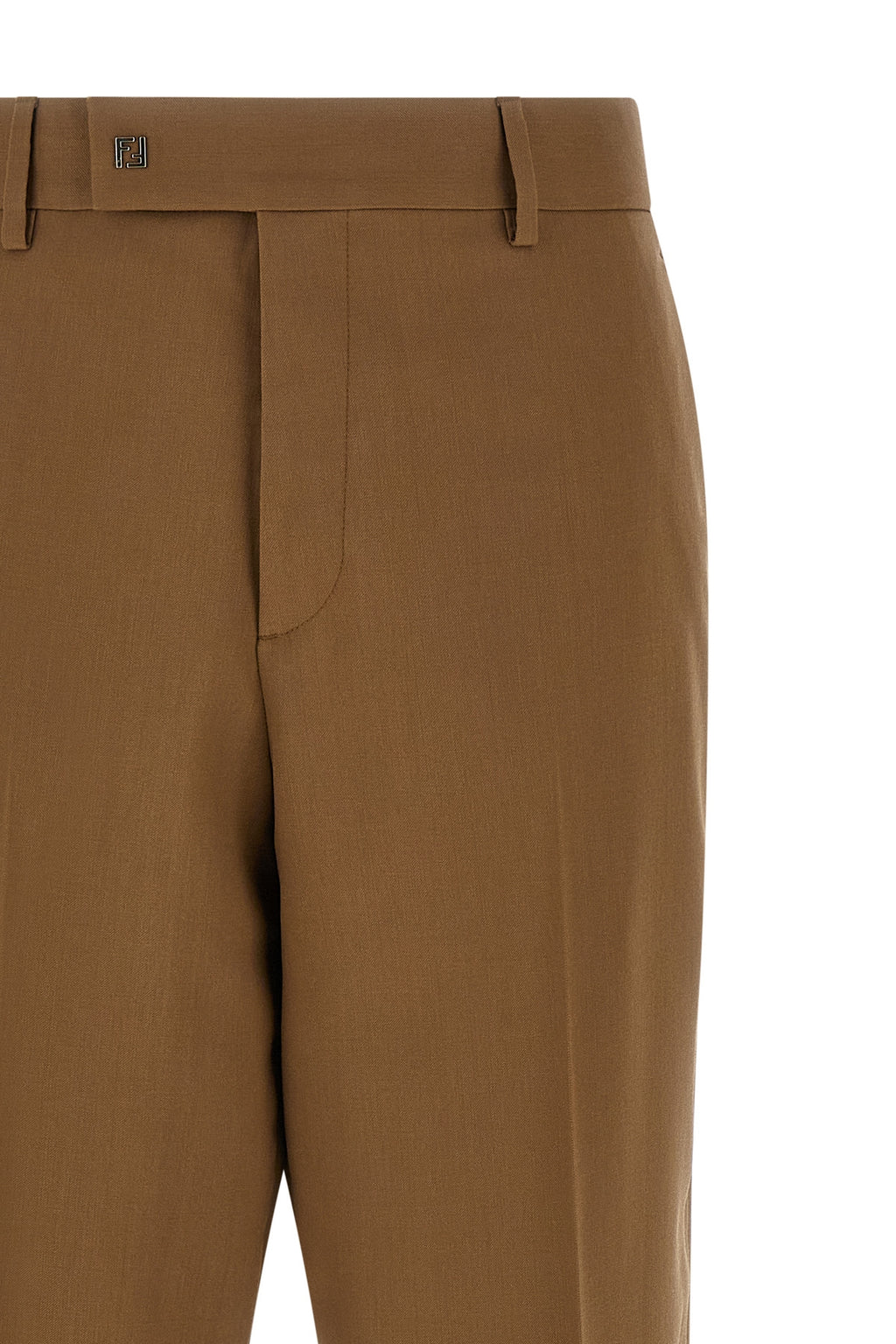 FENDI Gabardine wool trousers For Men 100% virgin wool