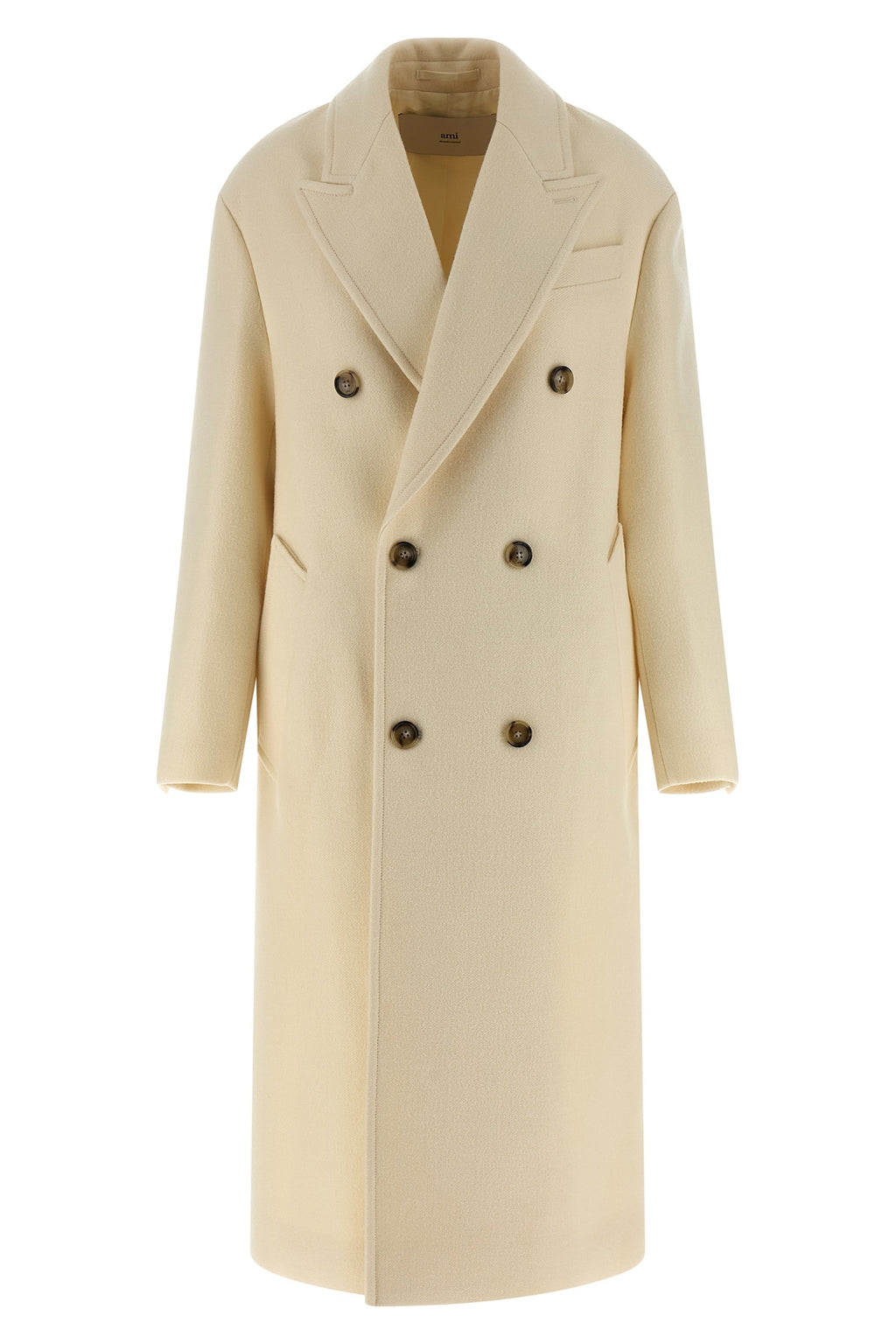 AMI PARIS Double-breasted coat For Women 100% virgin wool