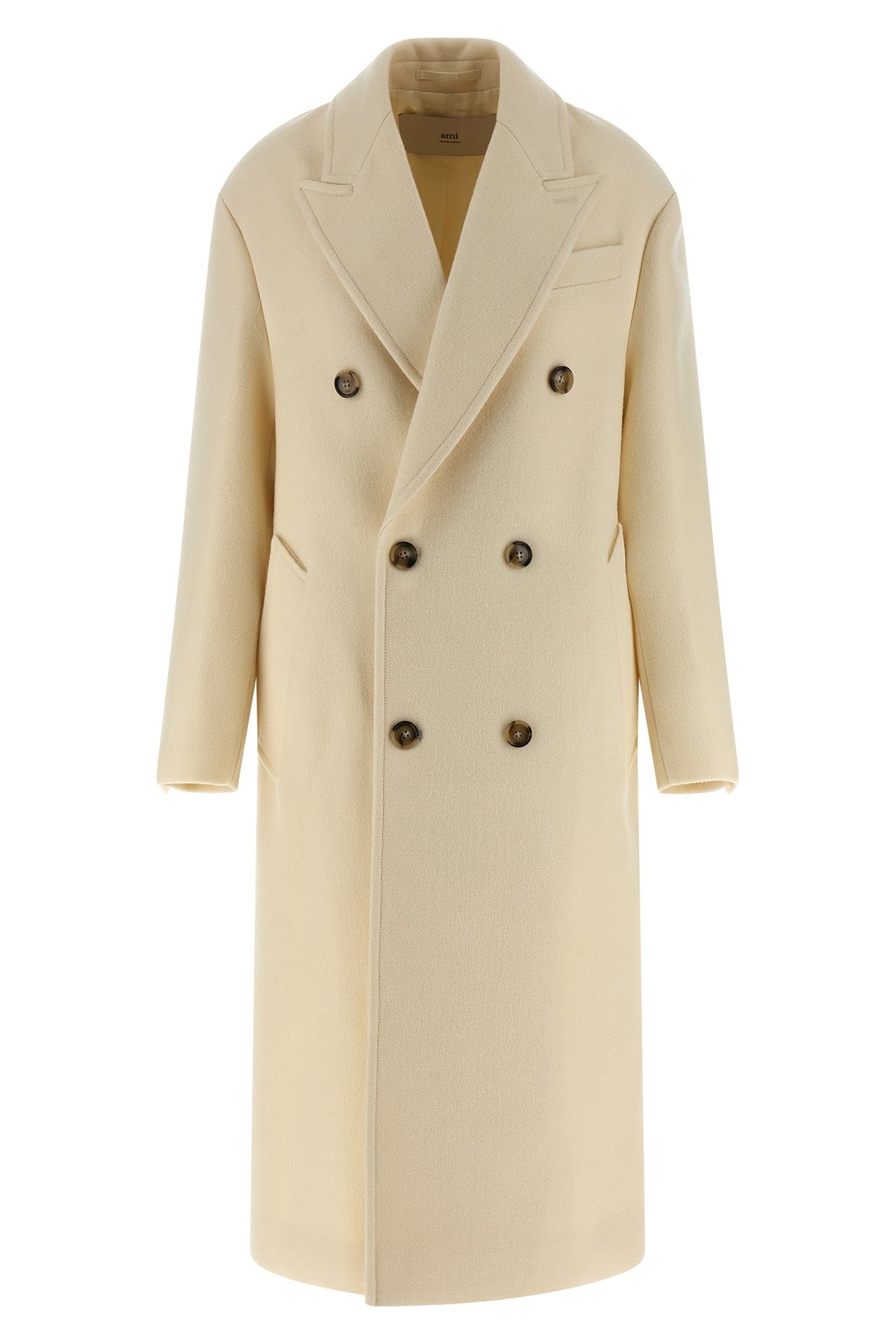 AMI PARIS Double-breasted coat For Women 100% virgin wool