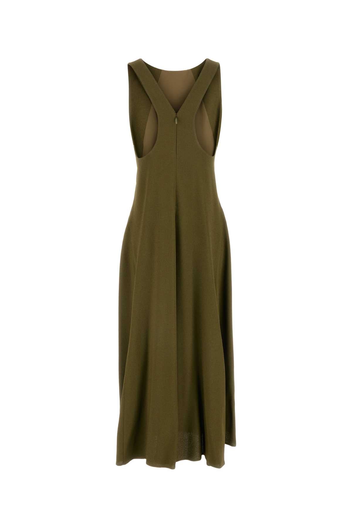 FENDI ABITO SABLE For Women Exterior: 100% Viscose Lining: 100% Silk