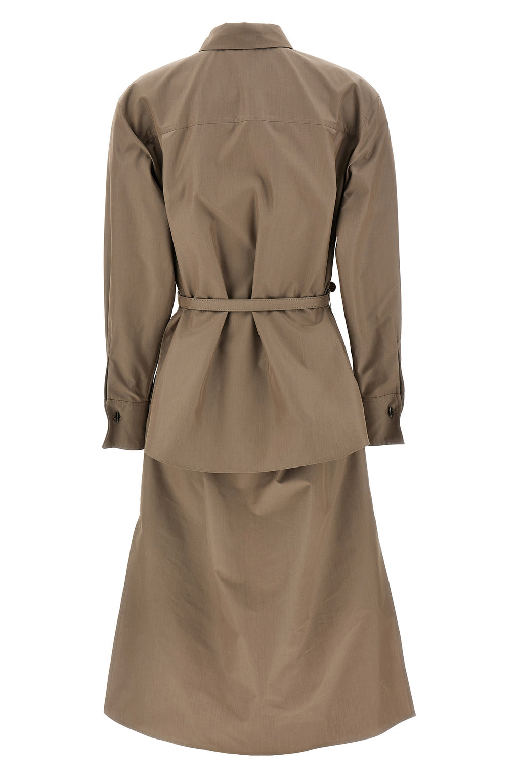 FENDI Chemisier midi dress For Women 56% cotton, 44% silk