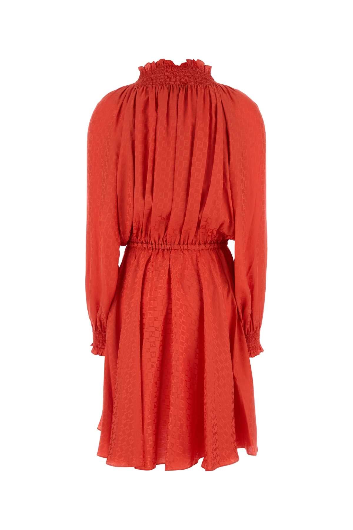 FENDI ABITO CHESS FF JACQU For Women Exterior: 100% Silk